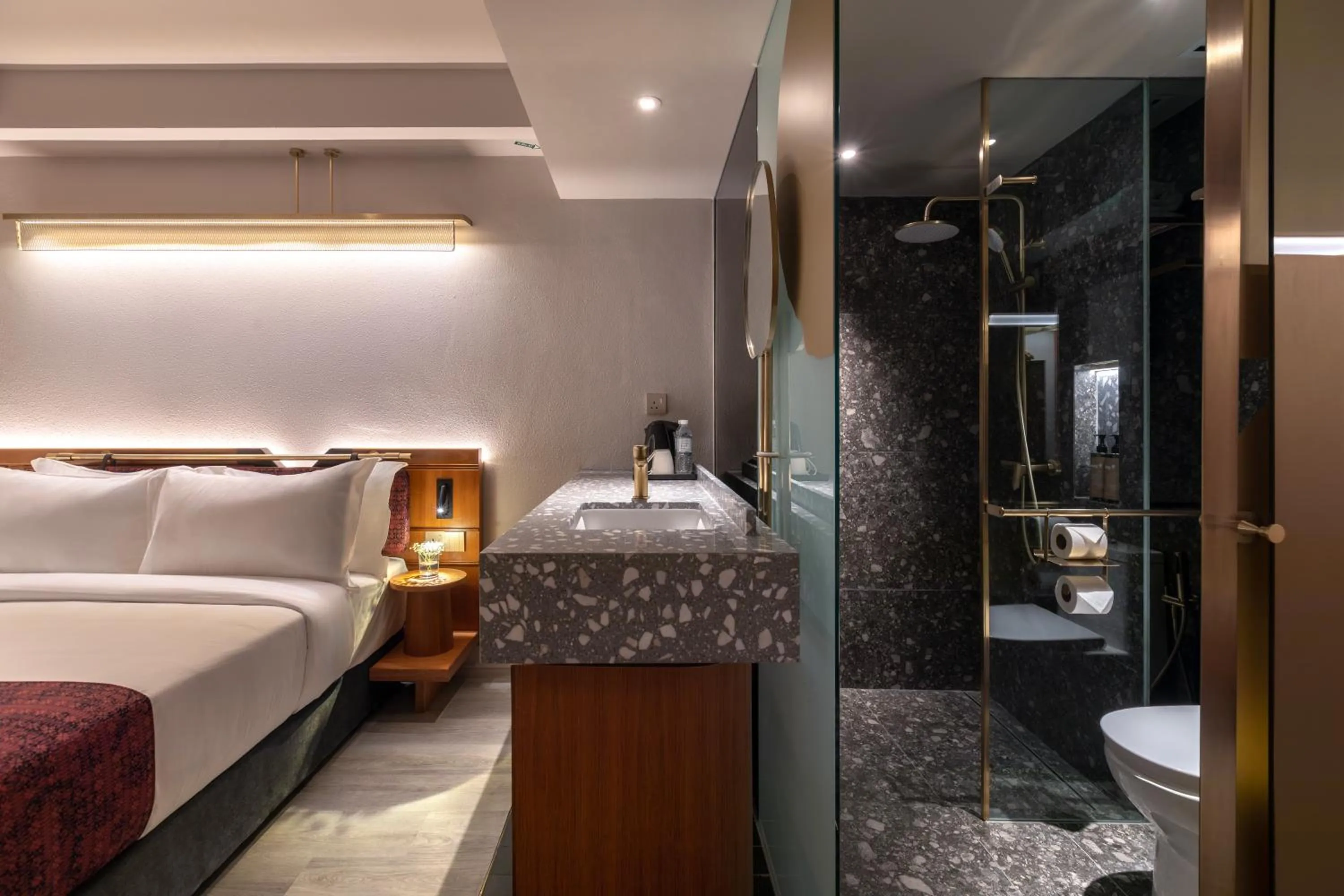 Bed in Bintang Collectionz Hotel