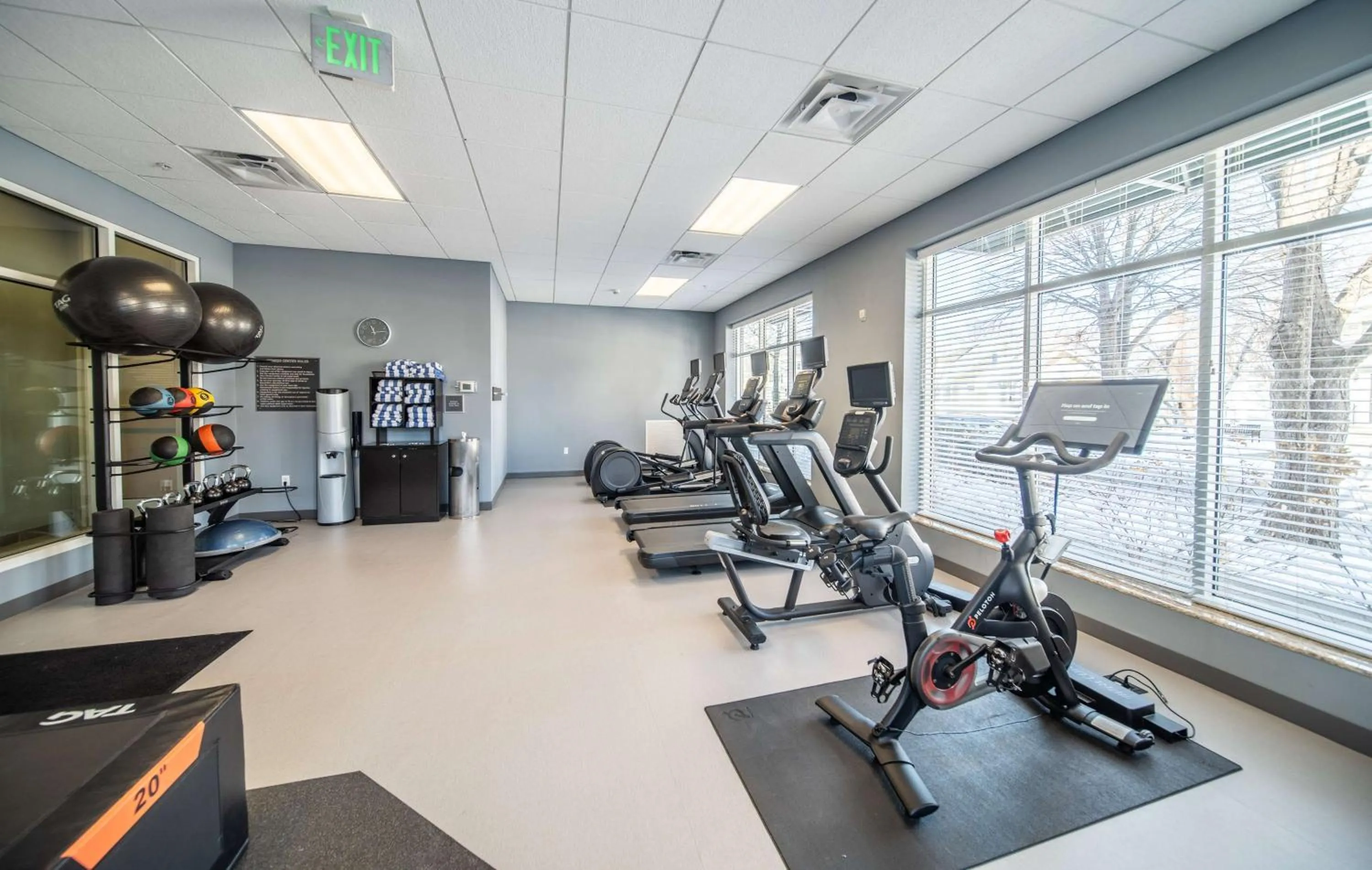 Fitness centre/facilities in Homewood Suites by Hilton Rochester Mayo Clinic-St. Marys Campus