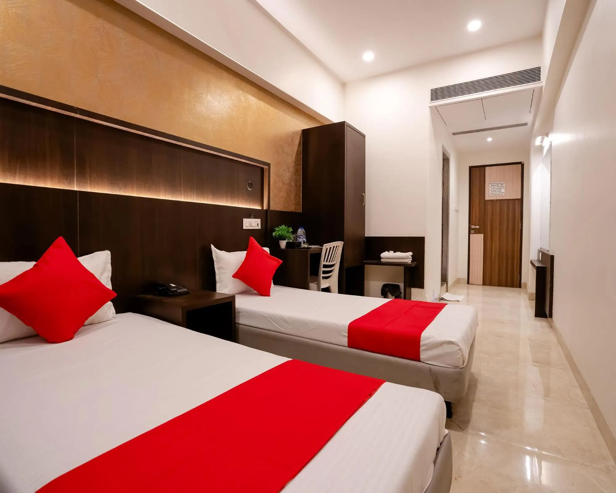 Bed in Hotel Grand Seasons- Navi Mumbai