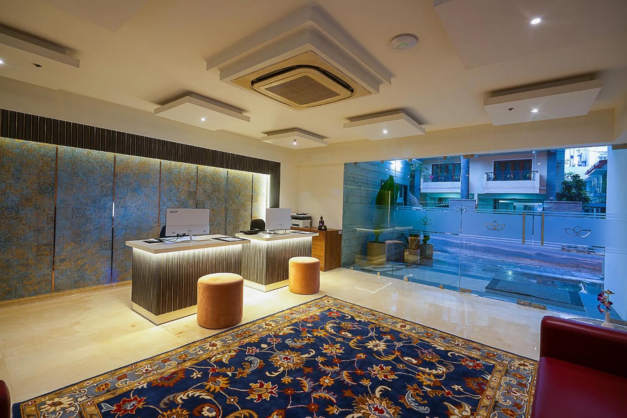 Lobby or reception in Grand Continent Malleshwaram A Sarovar Portico Affiliate Hotel
