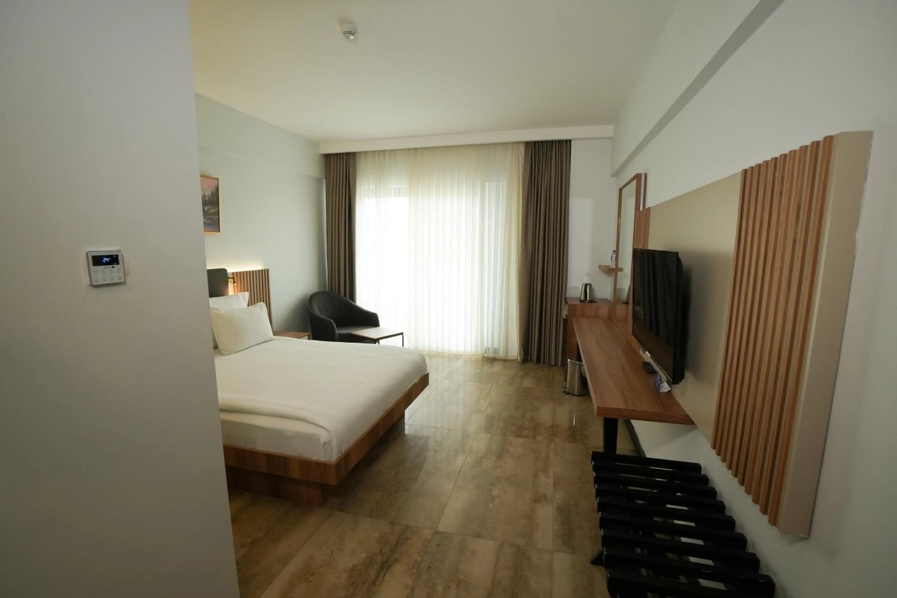 Bed in Pamukkale Kaya Termal Otel