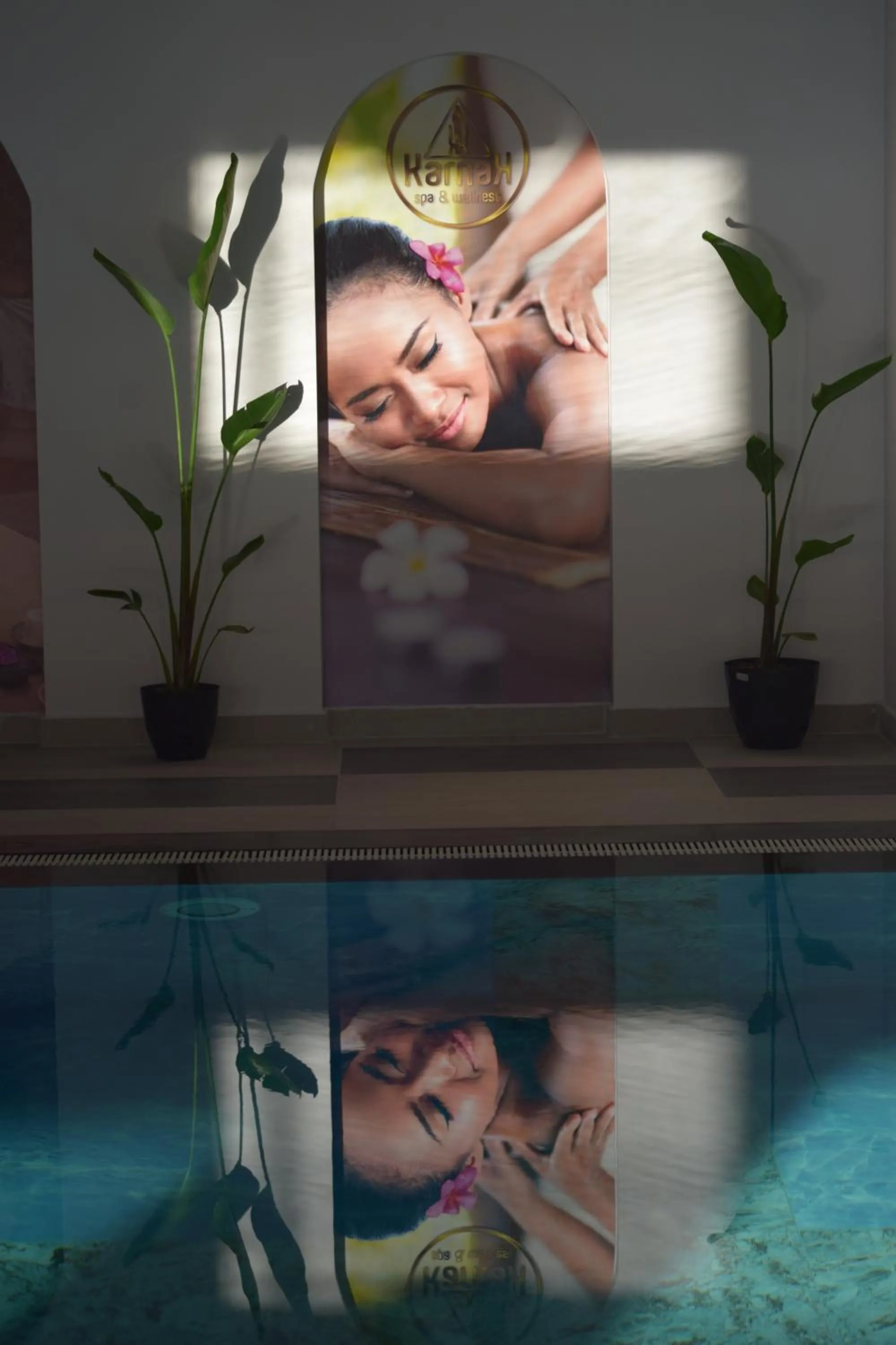 Swimming pool in Pamukkale Kaya Termal Otel