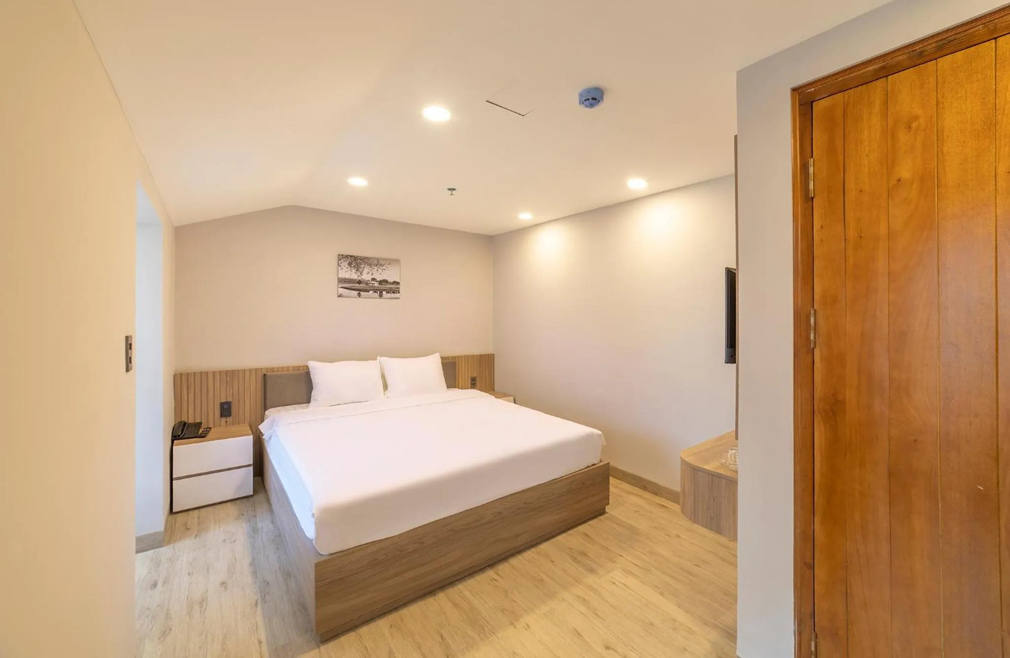 Bedroom, Bed in Nature Hotel - Win Happy