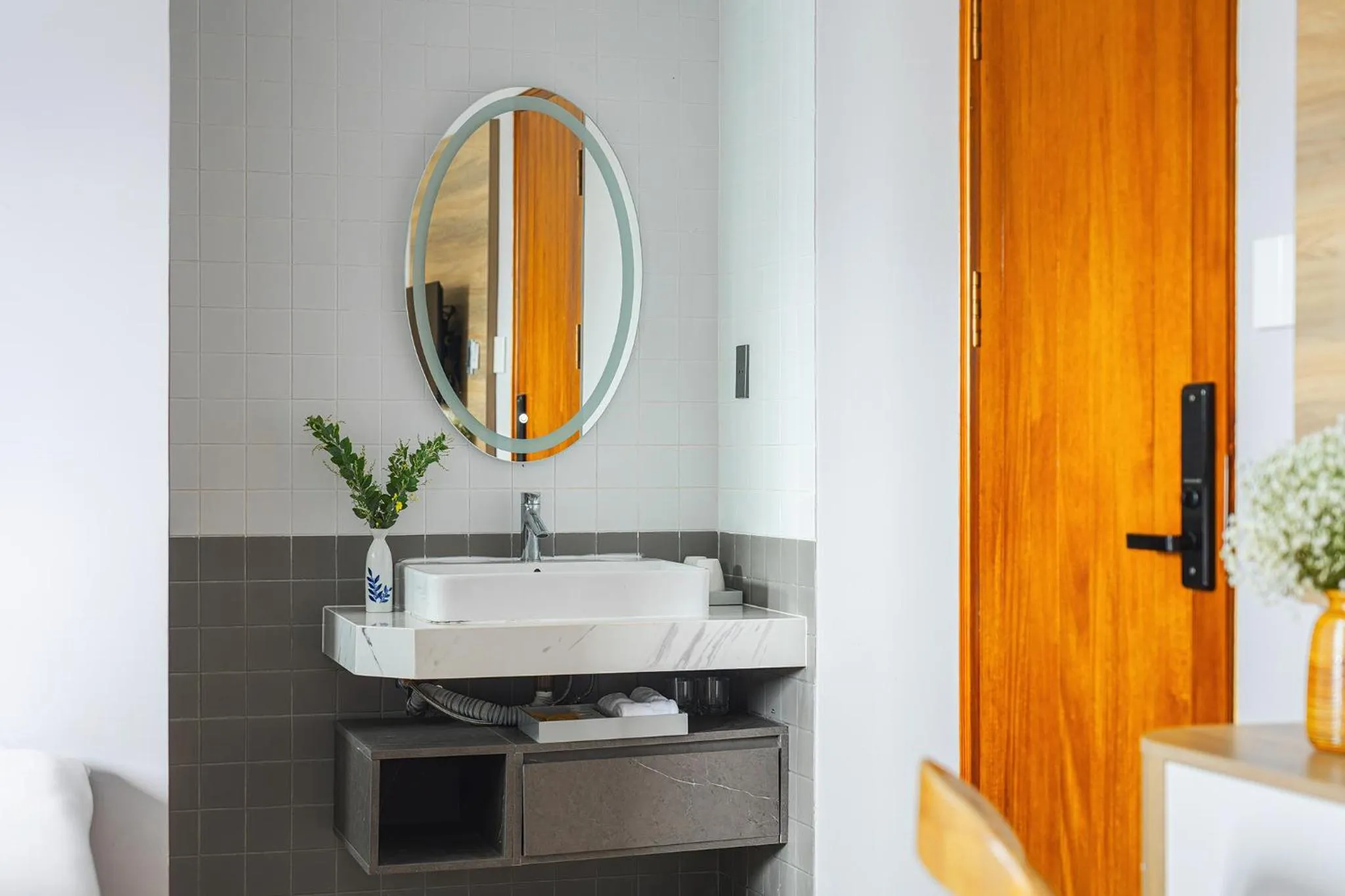 Bathroom in Nature Hotel - Win Happy