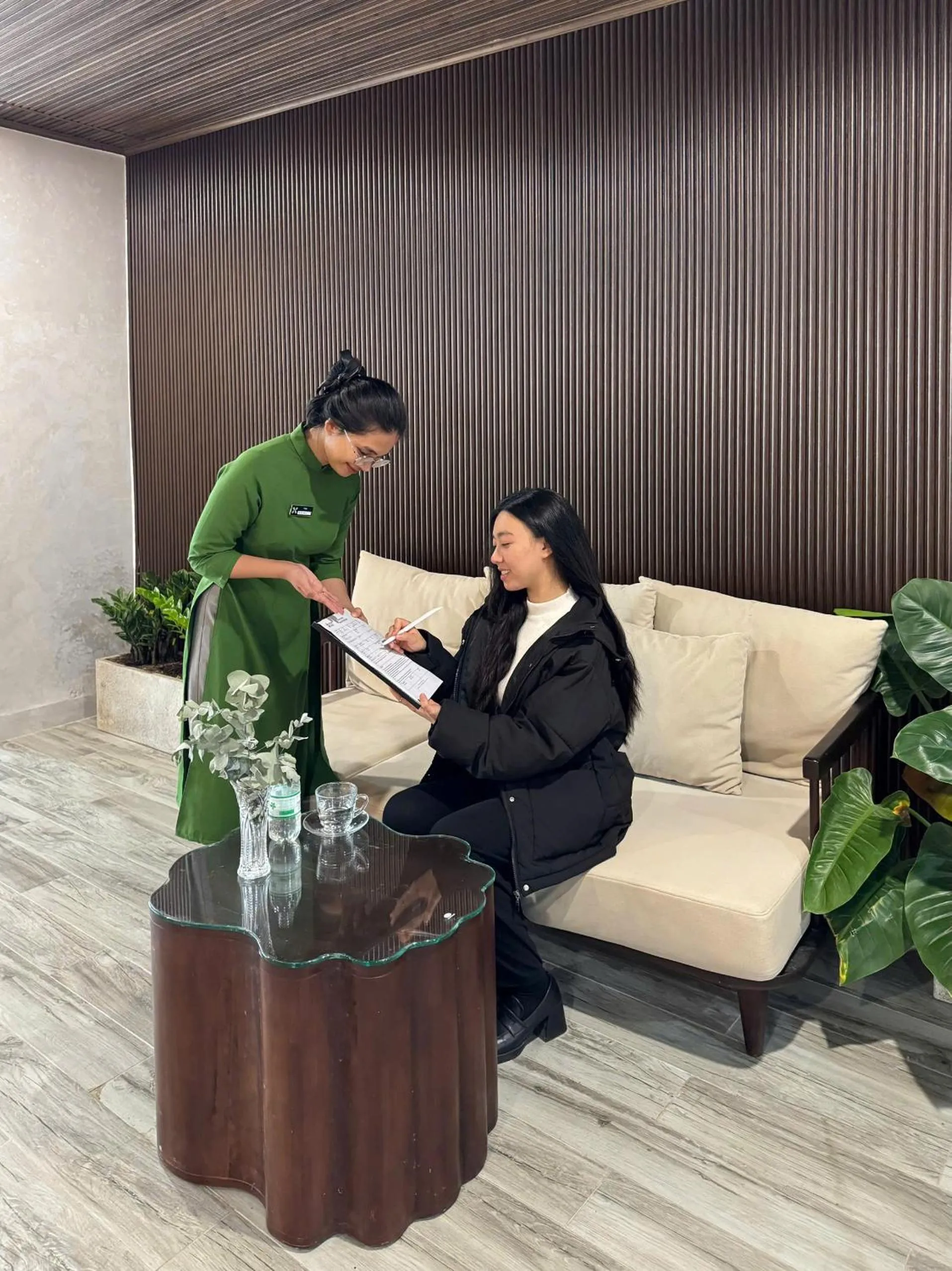 Staff in Nature Hotel - Win Happy