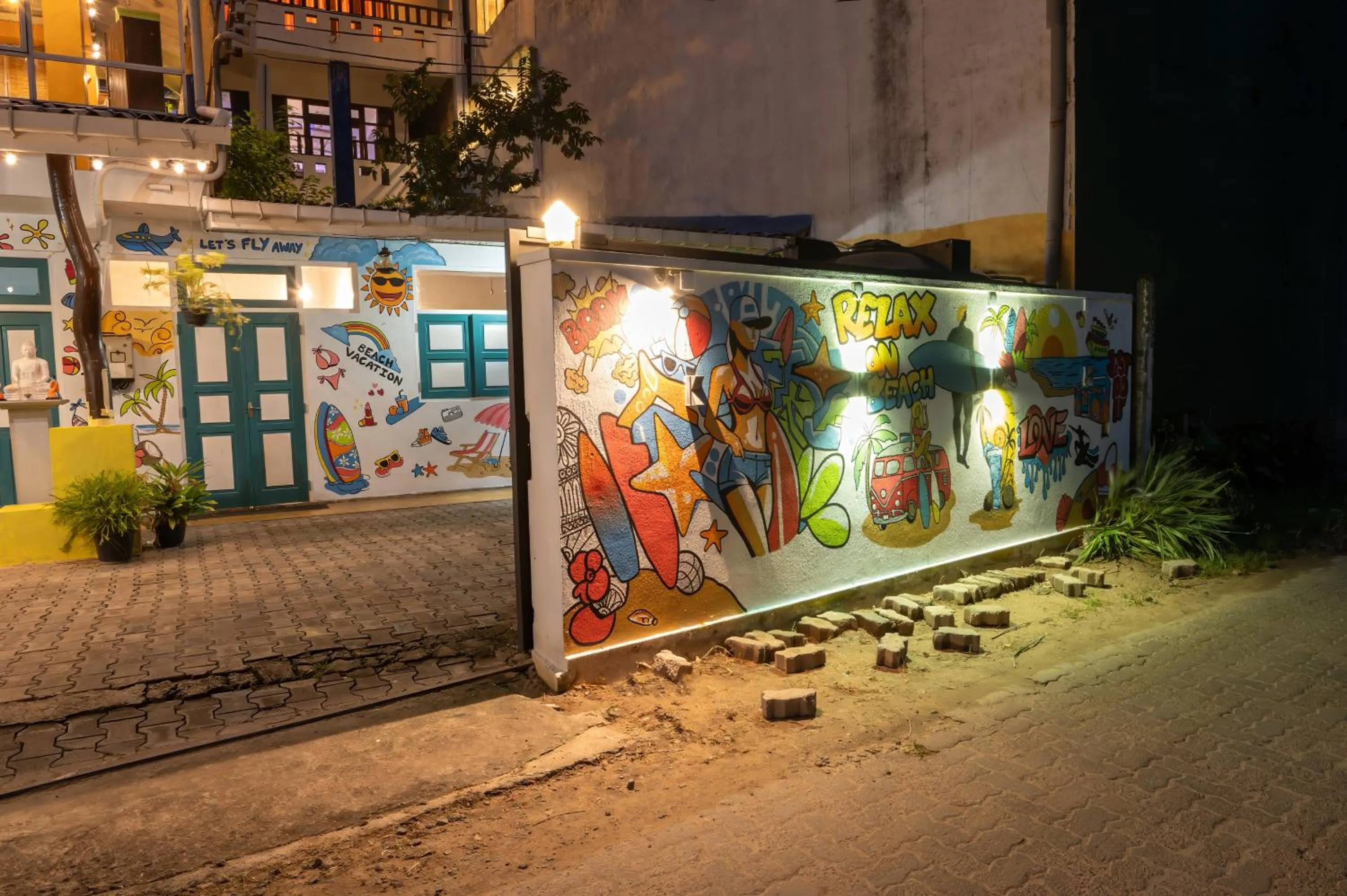 Facade/entrance in Aaradhya Mirissa By Ocean Reach Holidays