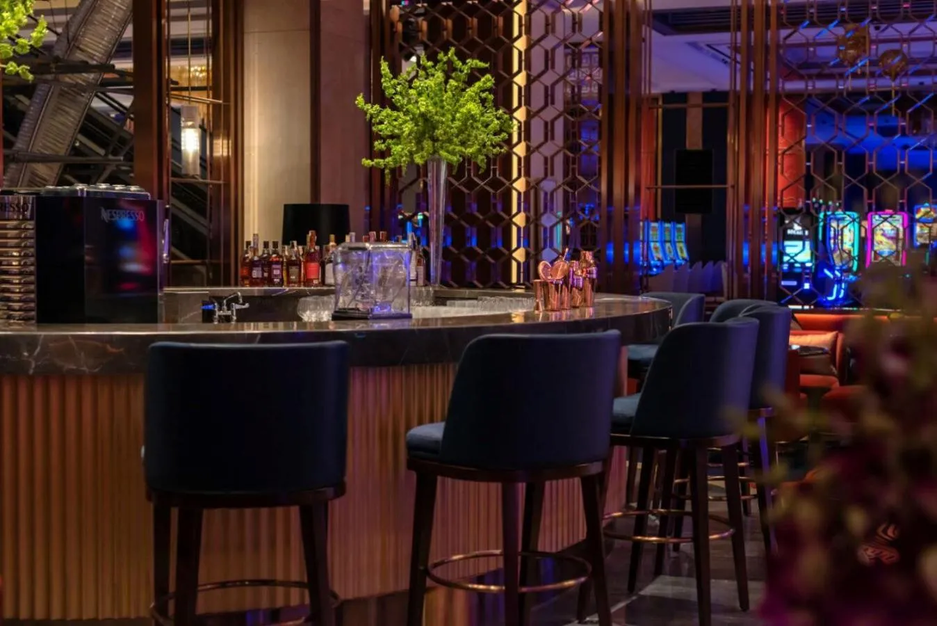 Lounge or bar in Solaire Resort North