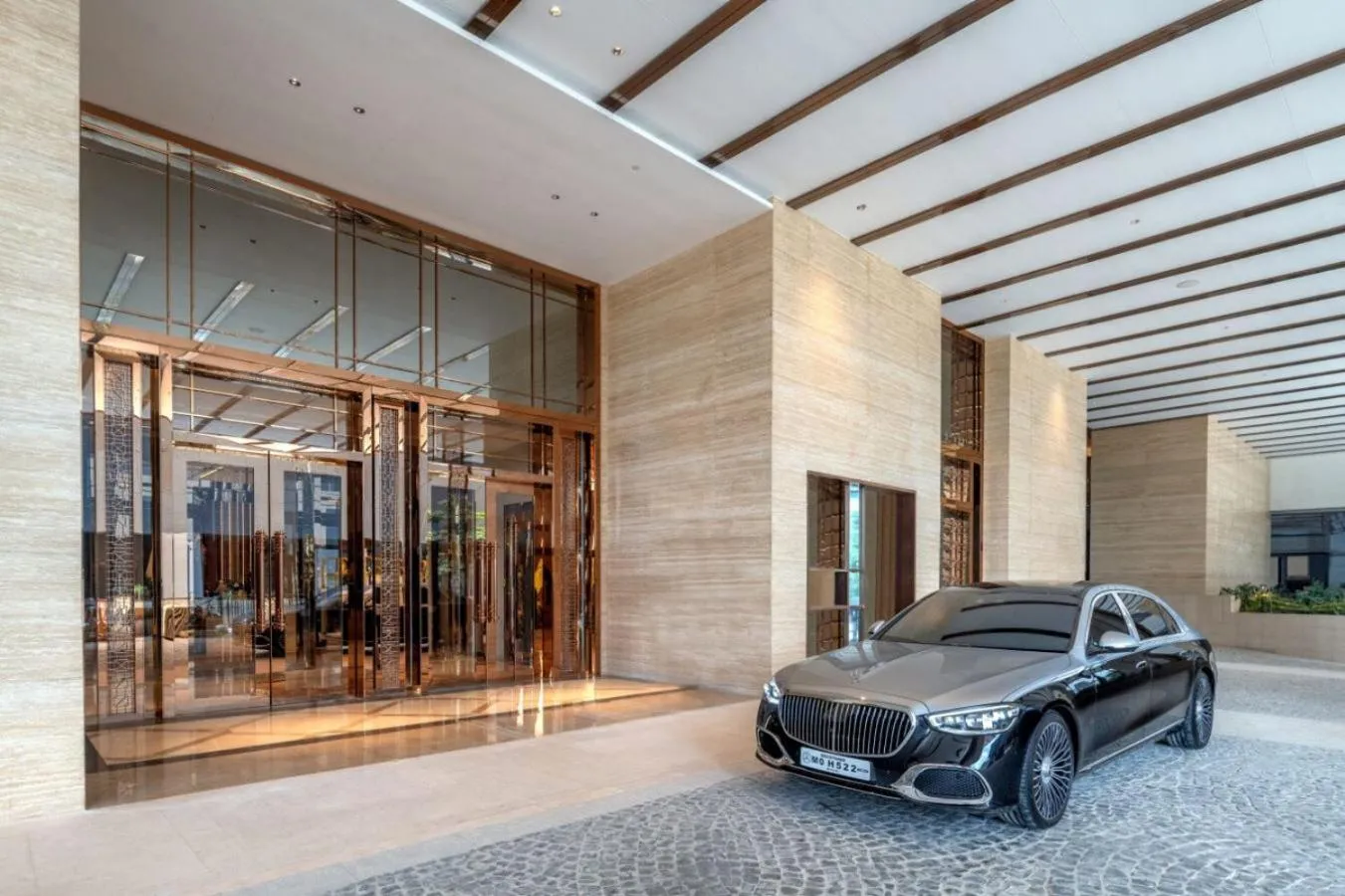 Facade/entrance in Solaire Resort North