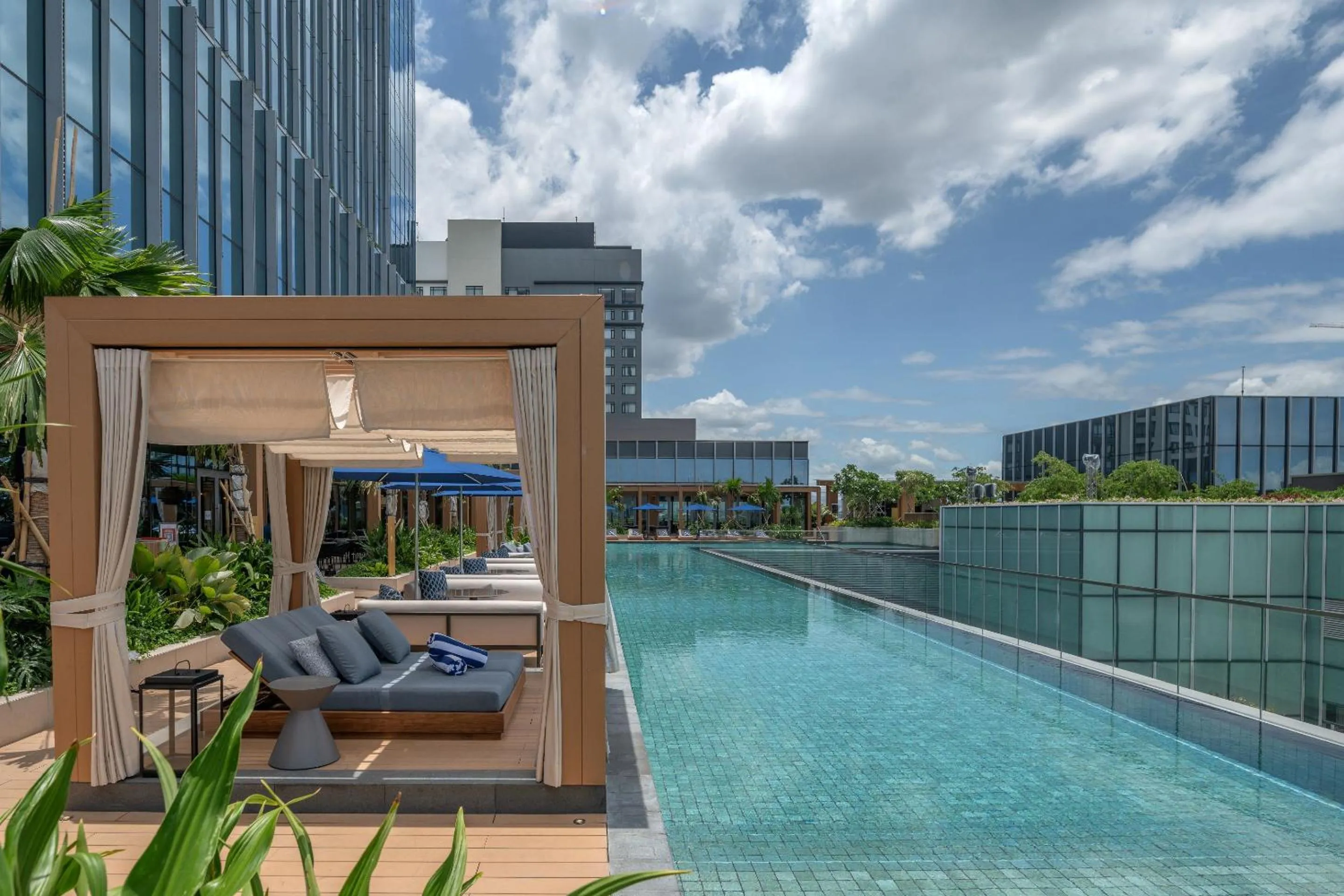 Swimming pool in Solaire Resort North