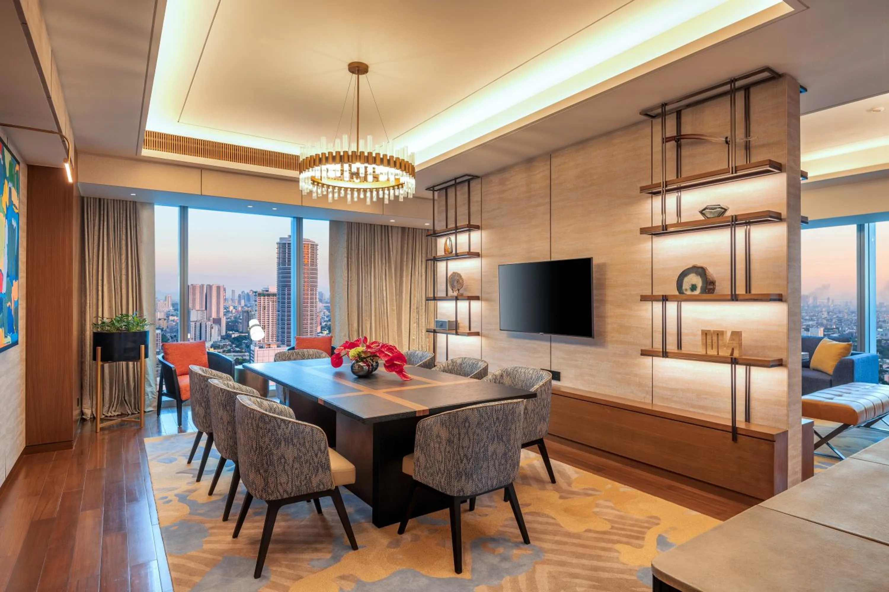 Dining area in Solaire Resort North