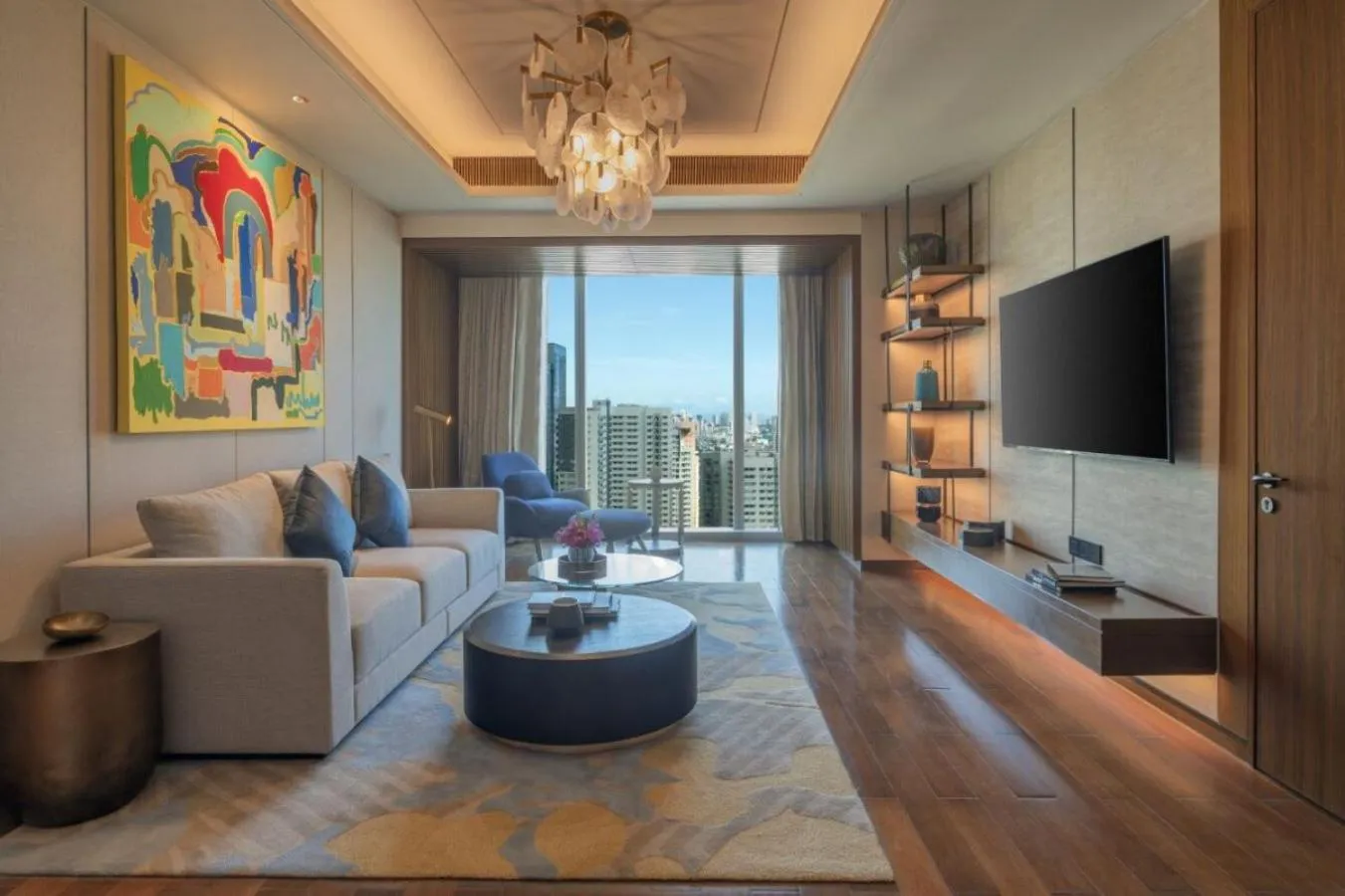 Seating area in Solaire Resort North