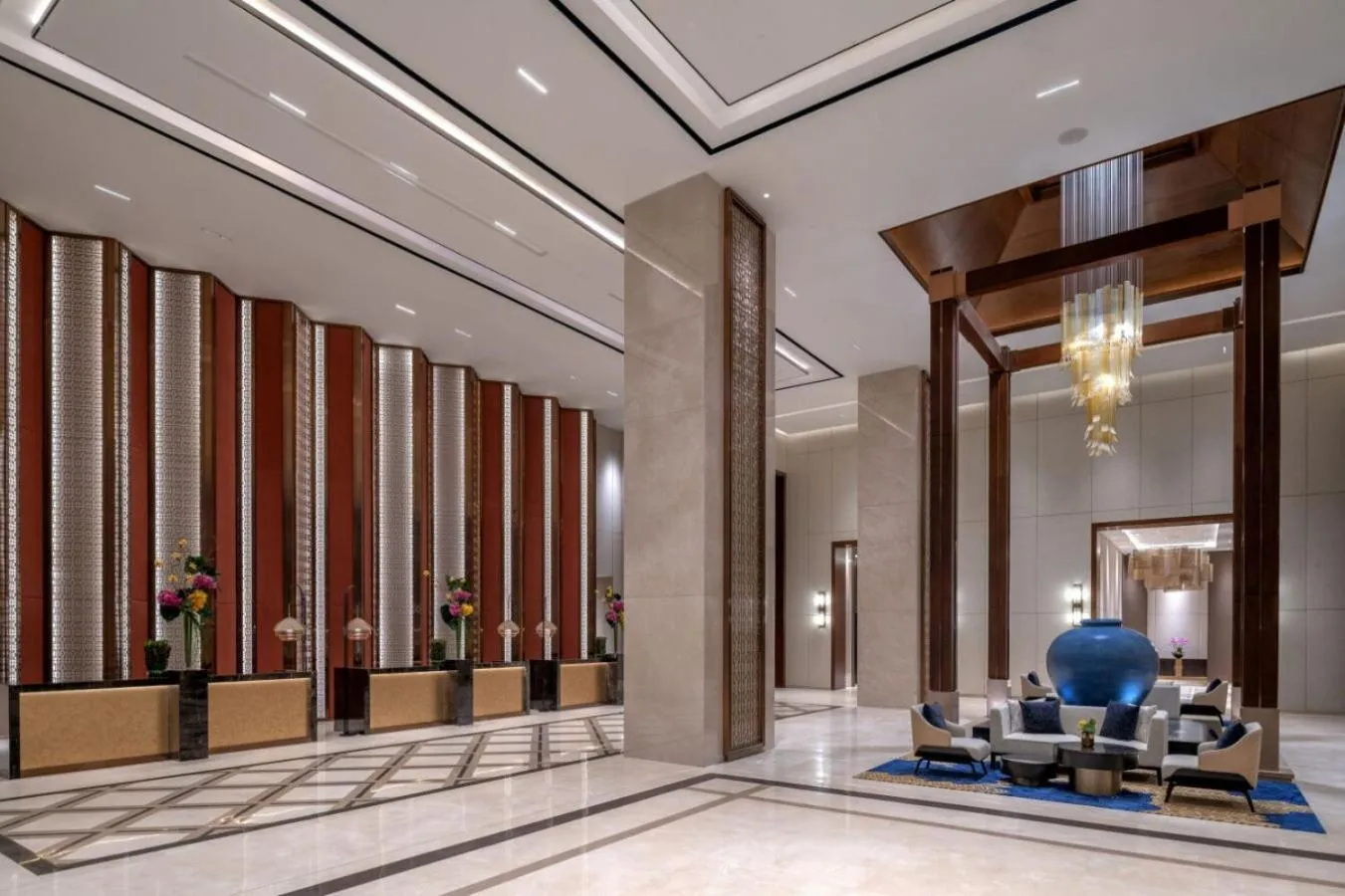 Lobby or reception in Solaire Resort North
