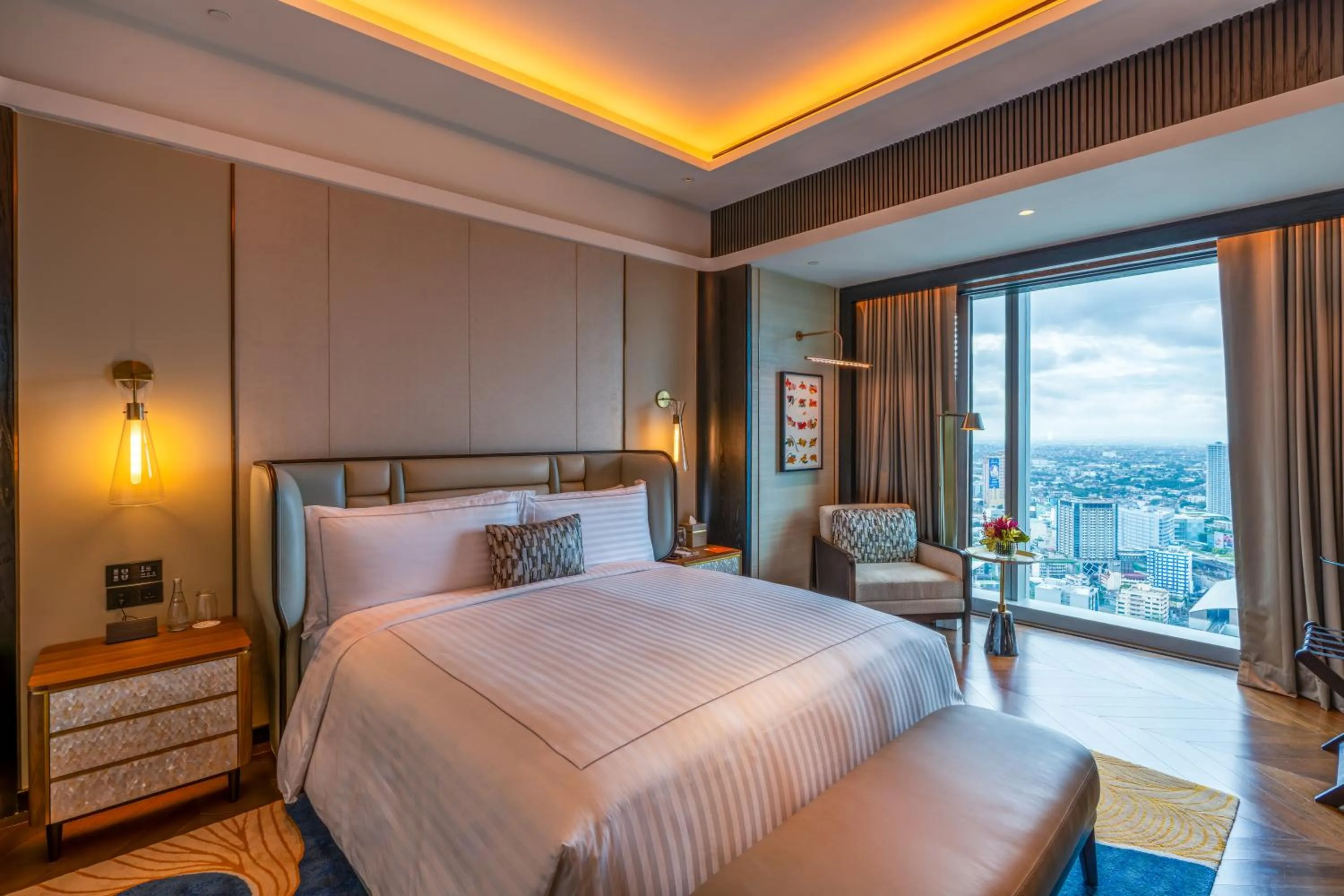 Bedroom, Bed in Solaire Resort North
