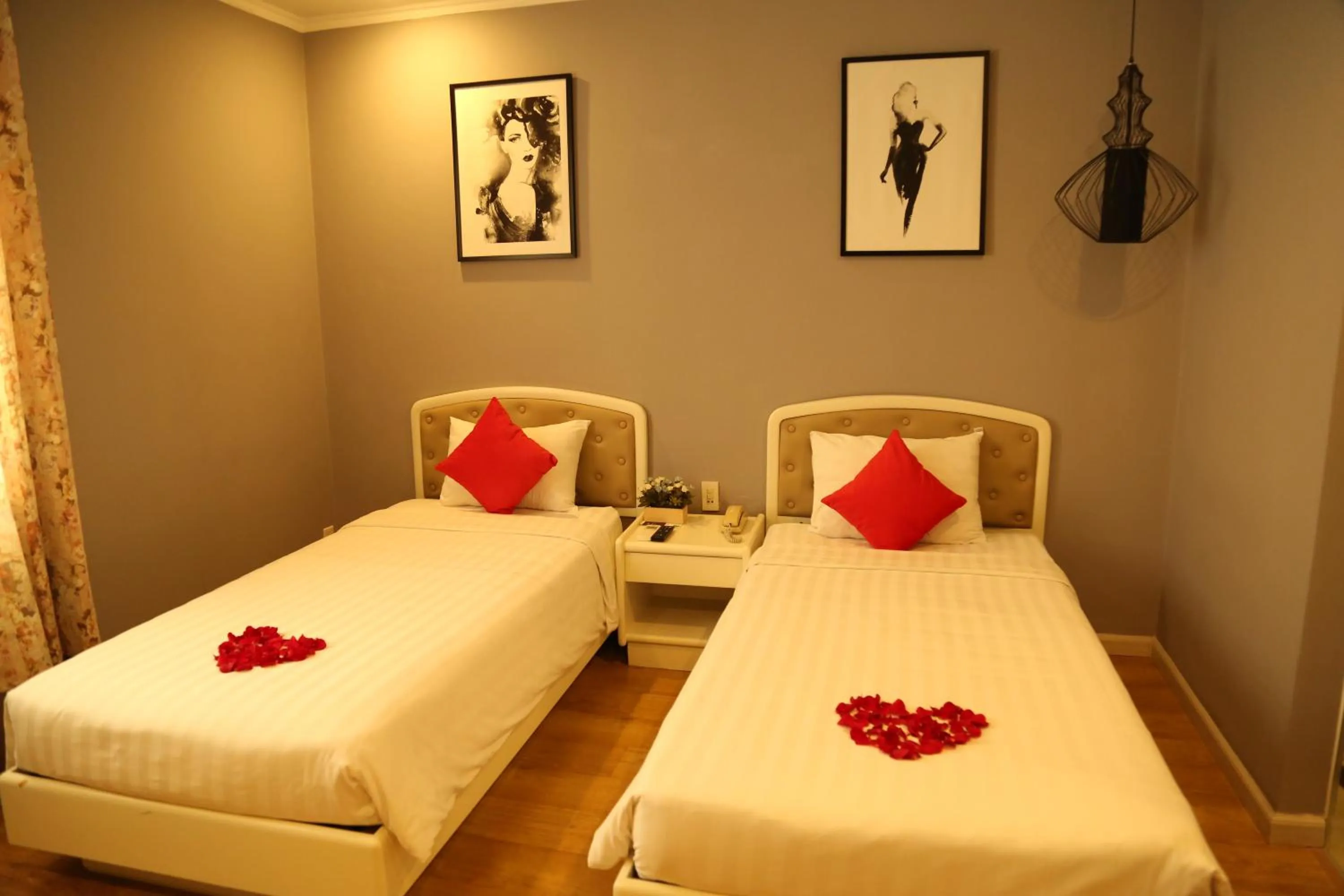 Bedroom in KaKa Hotel Han River