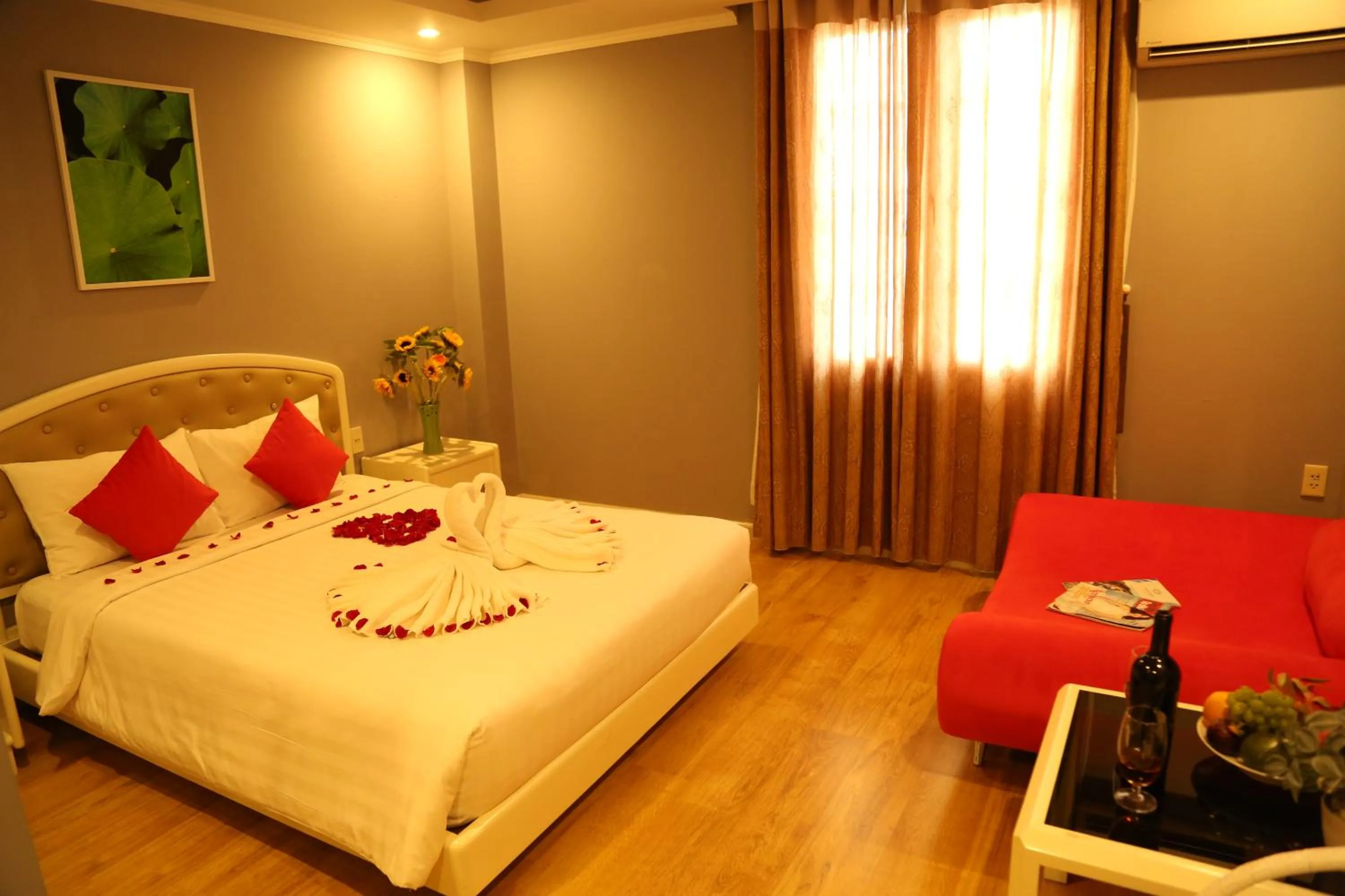 Bedroom in KaKa Hotel Han River