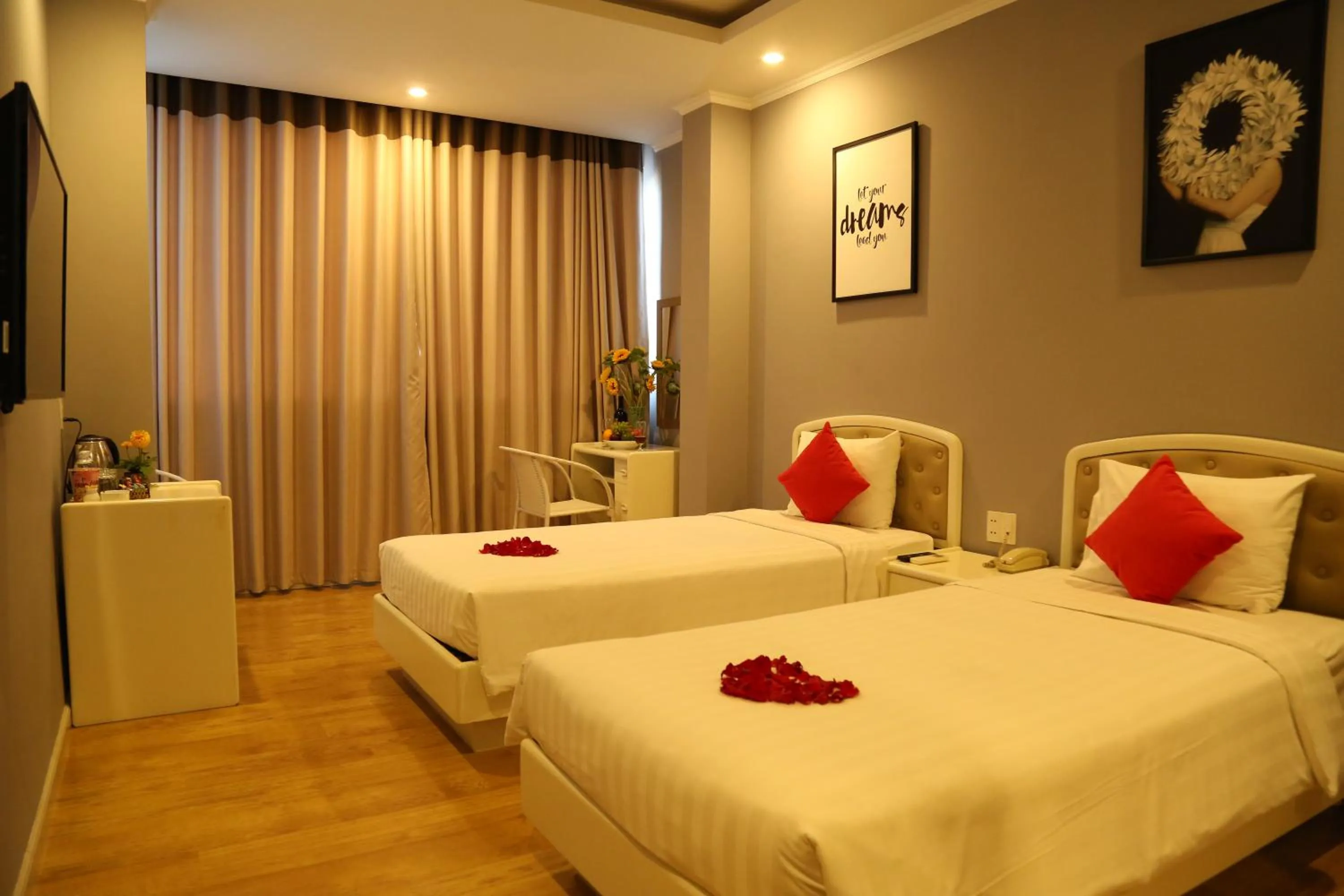 Bedroom in KaKa Hotel Han River