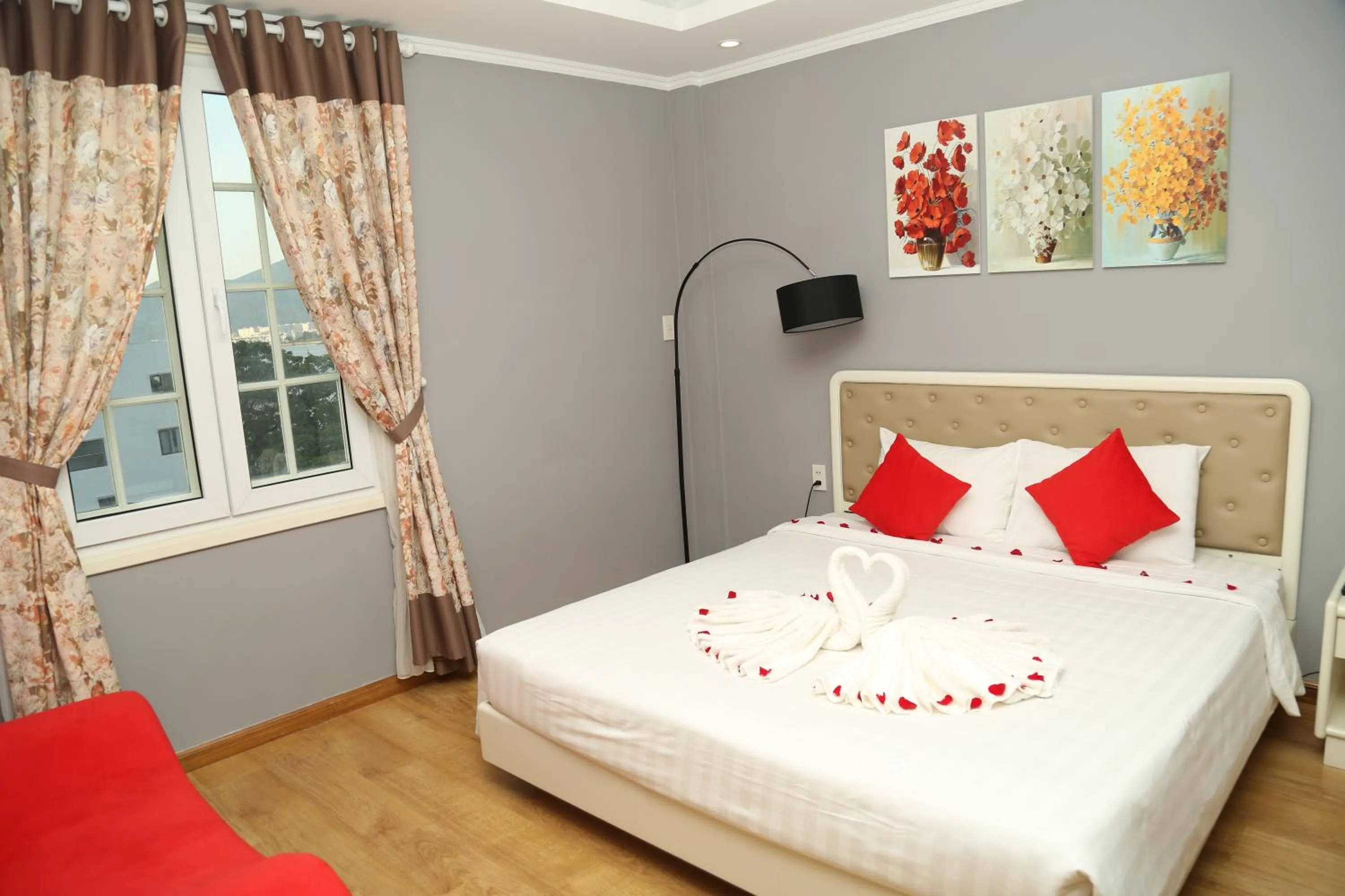 Bedroom in KaKa Hotel Han River