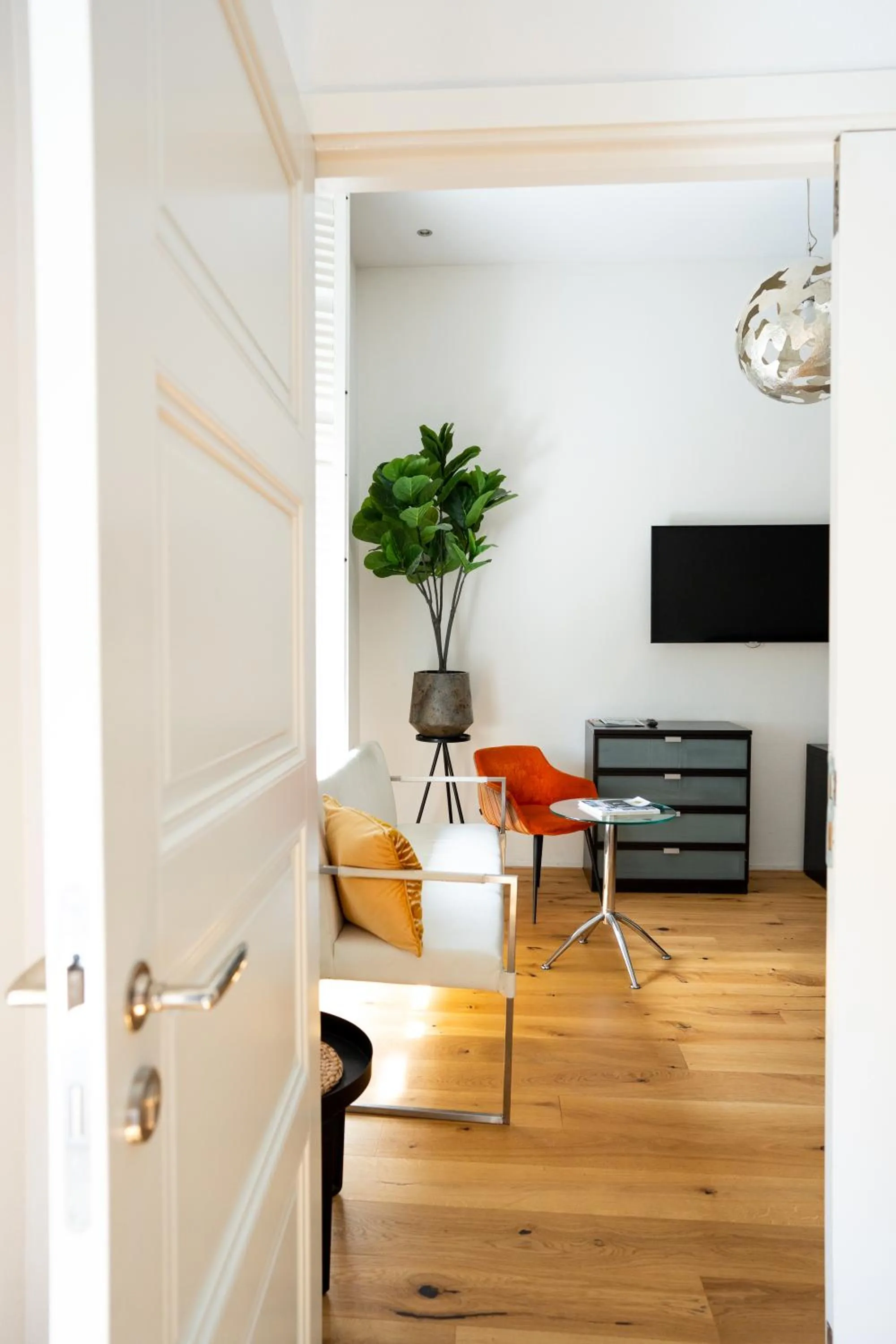 Seating area in Hotel Villa Ruimzicht