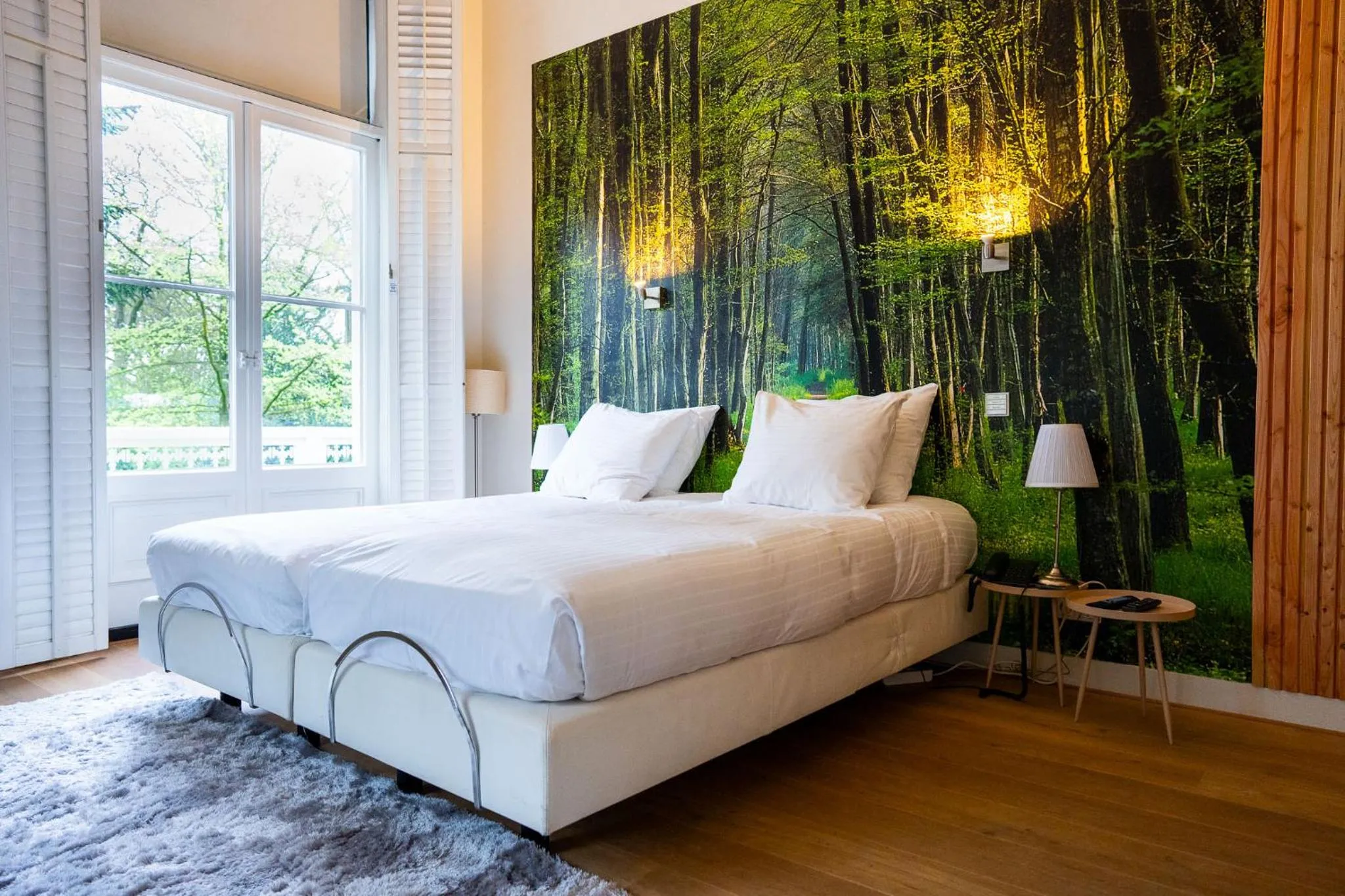 Bedroom, Bed in Hotel Villa Ruimzicht