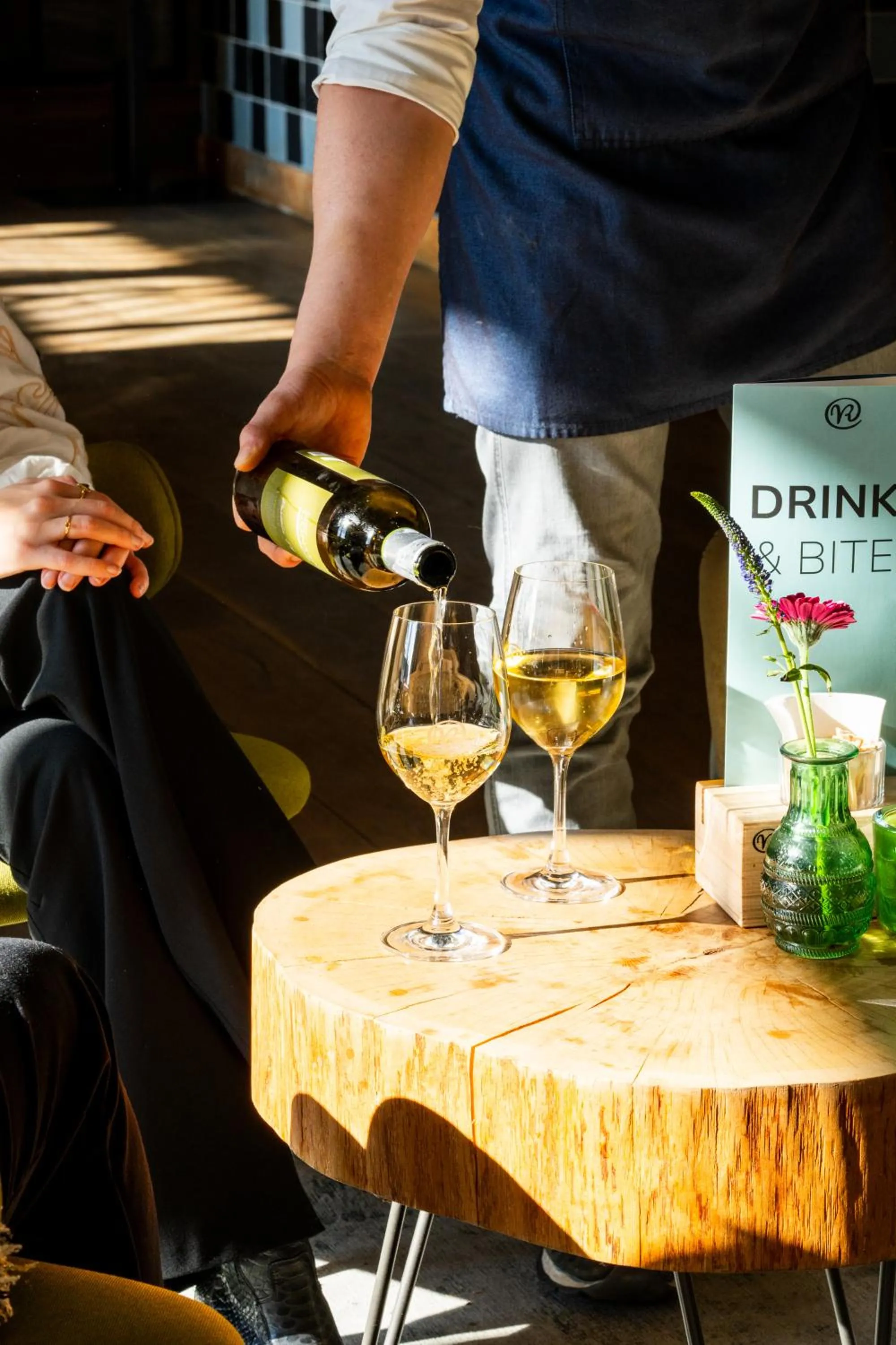 Lounge or bar in Hotel Villa Ruimzicht