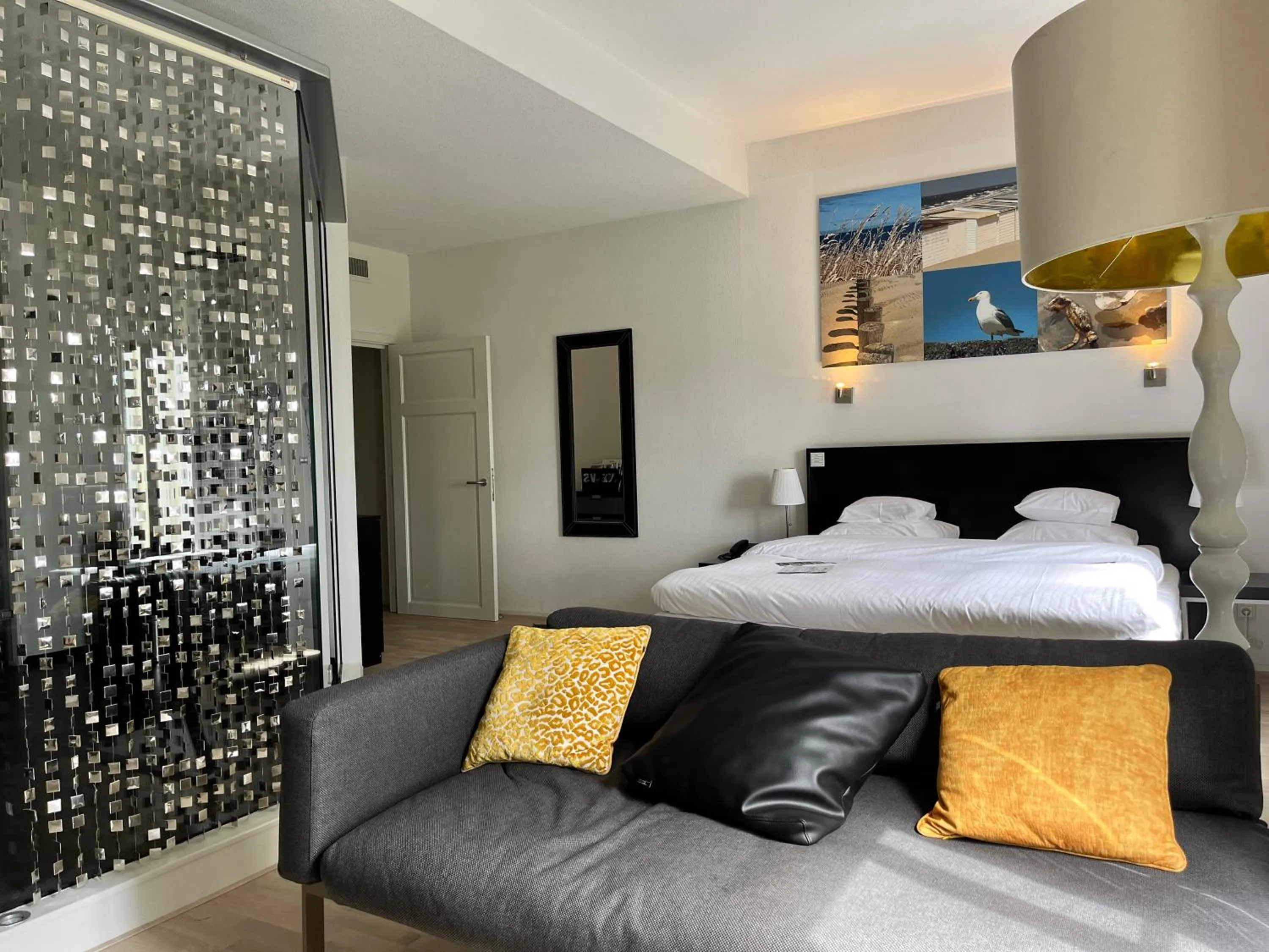 Bed in Hotel Villa Ruimzicht