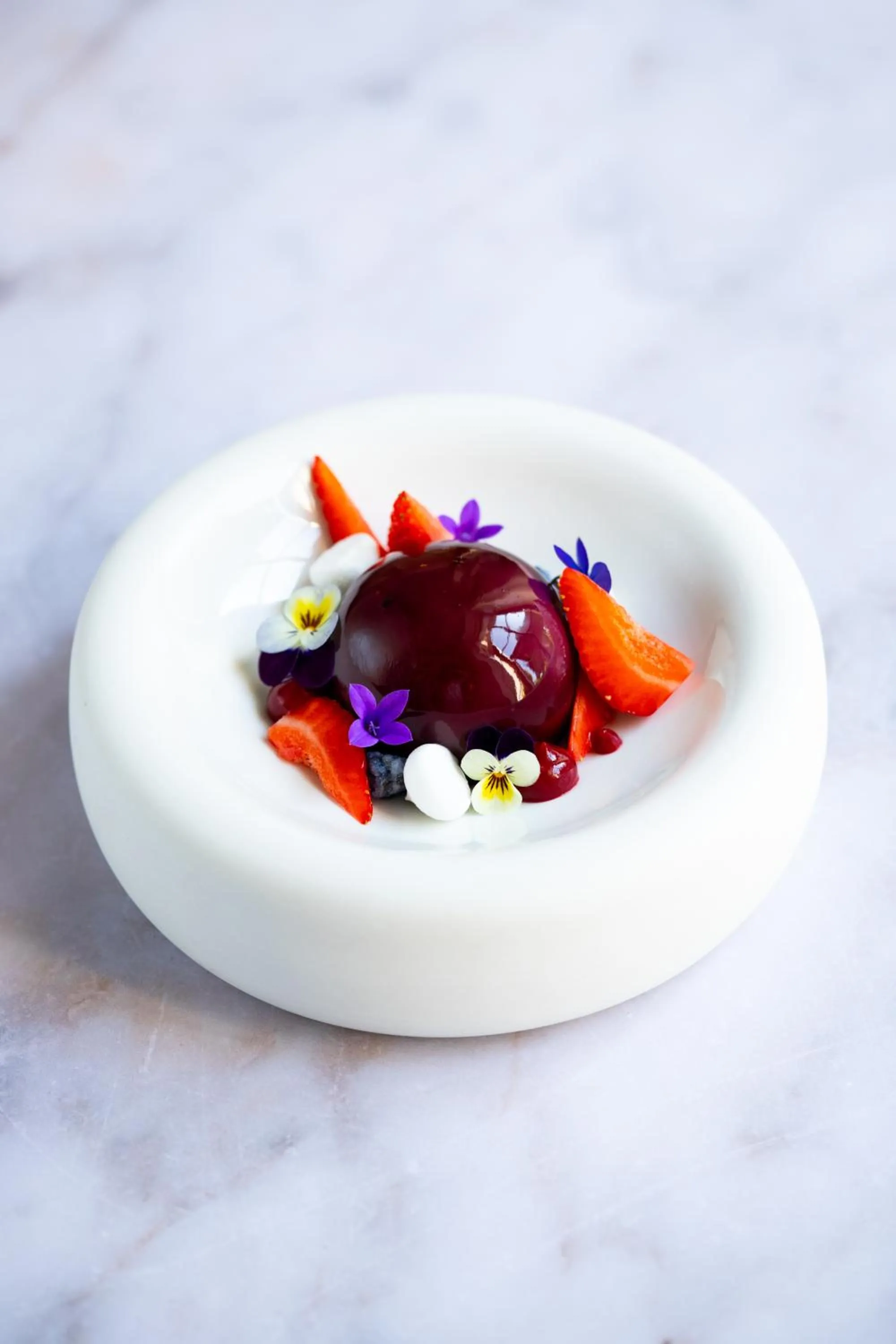 Food close-up in Hotel Villa Ruimzicht