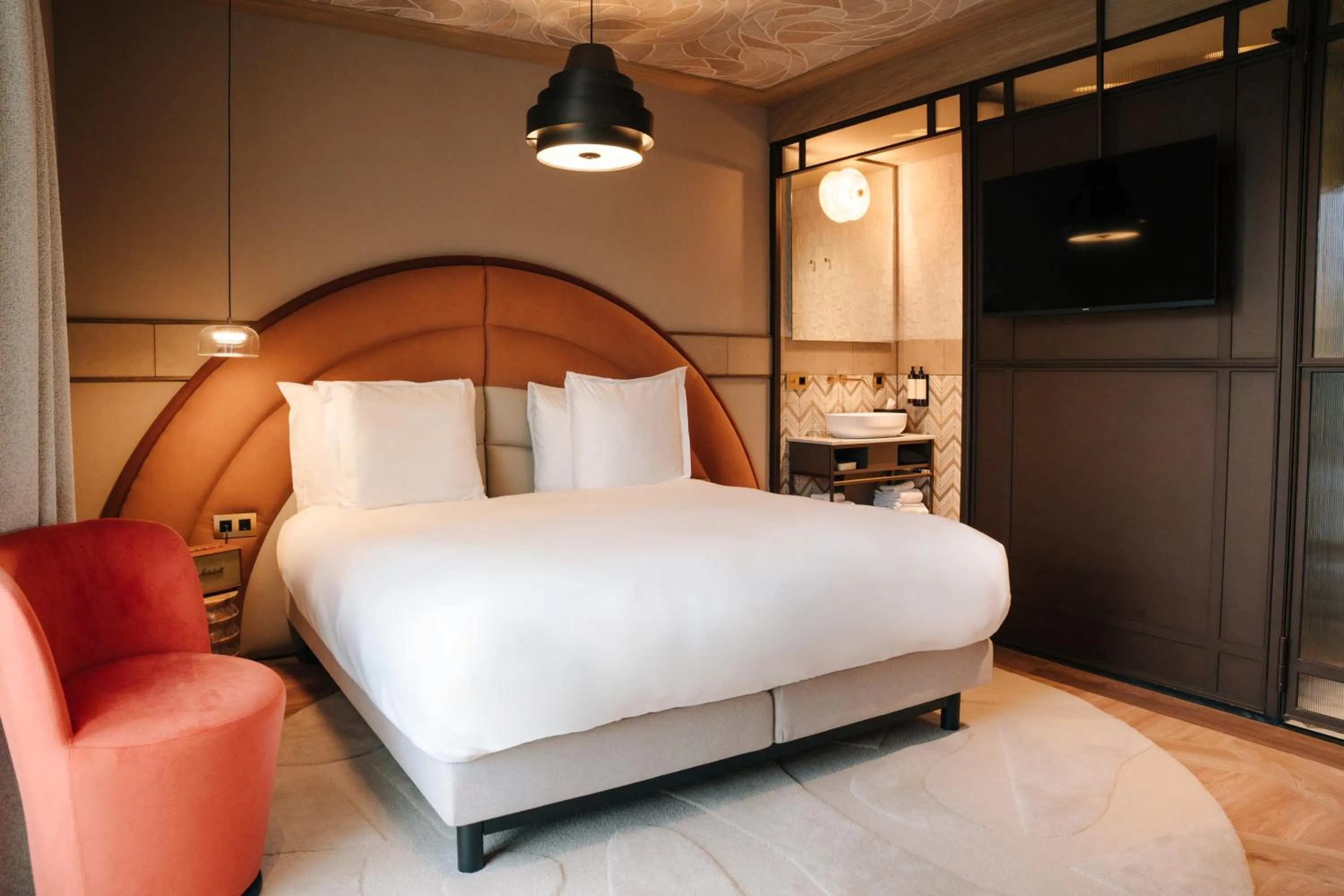 Bedroom, Bed in The Diamond Amsterdam