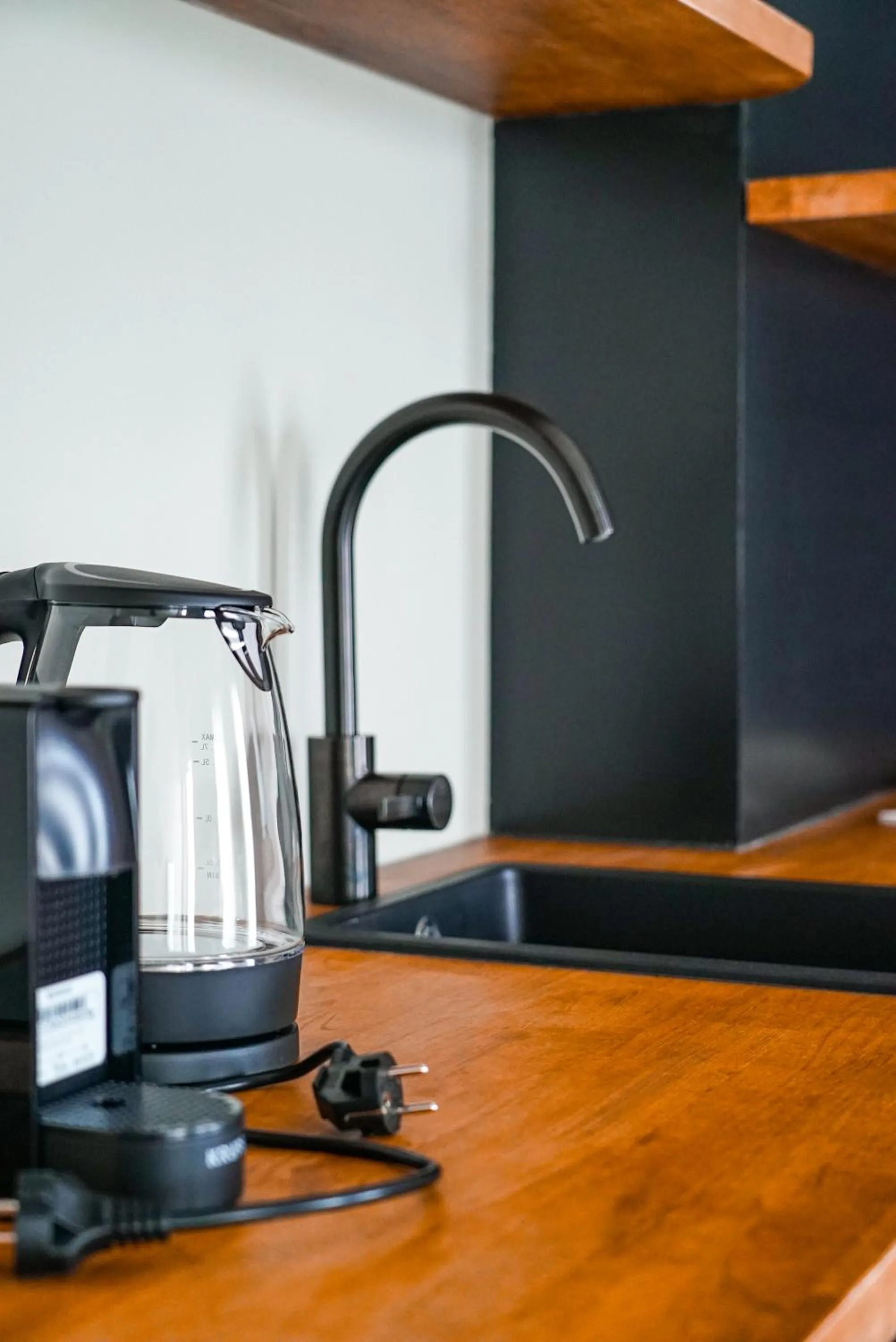 Kitchen or kitchenette in Hotel Mezza Notte