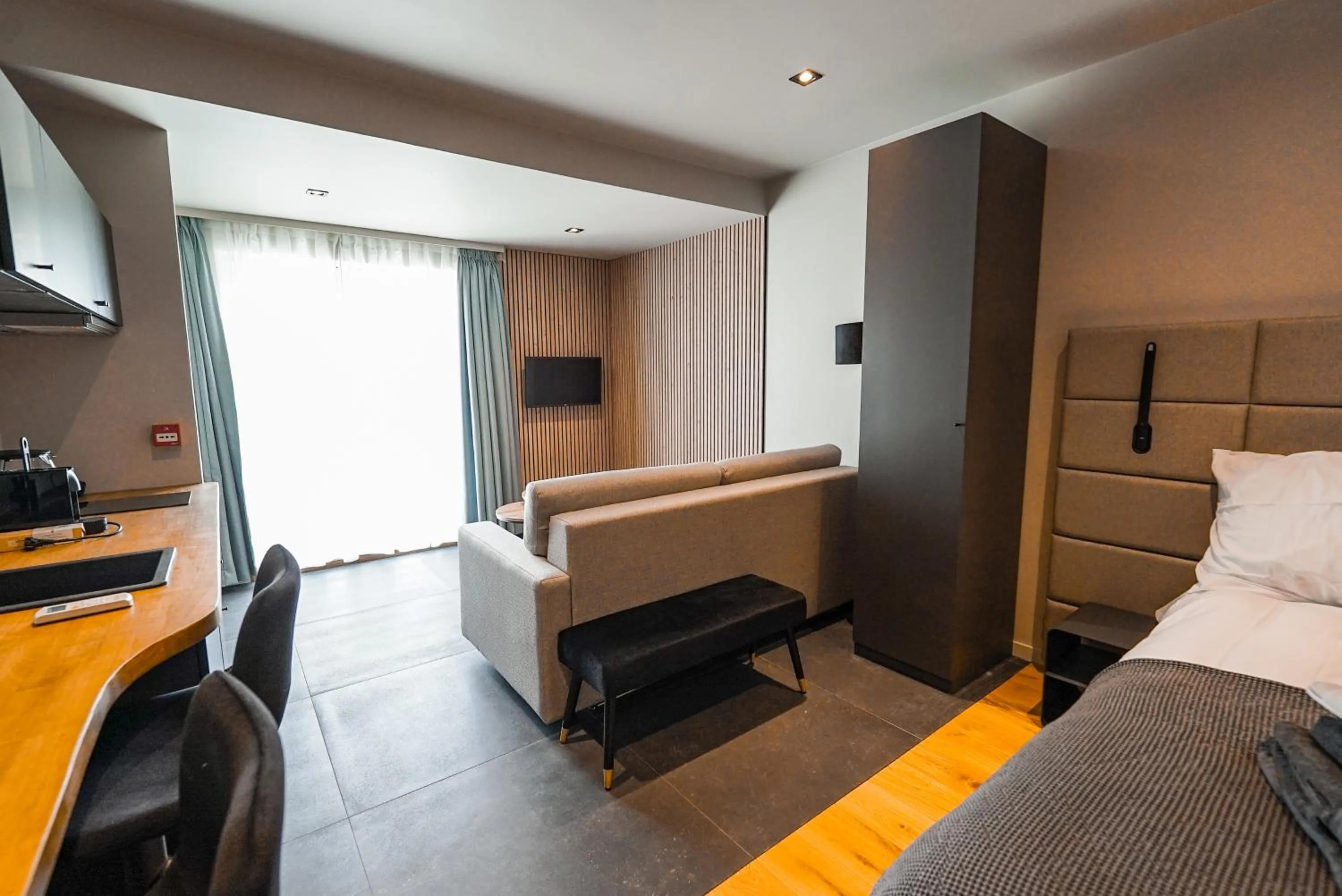 Bed in Hotel Mezza Notte