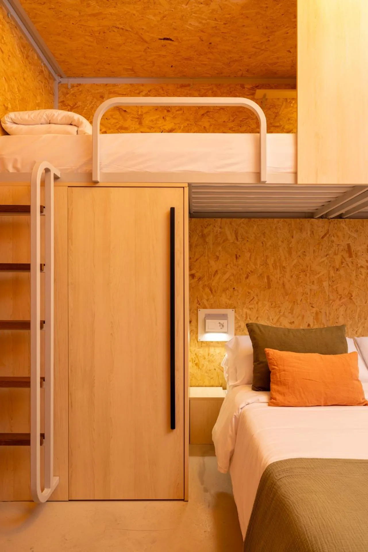 Bed in The Loft House Madrid