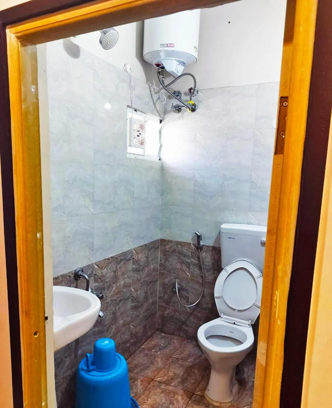 Bathroom in MS Comforts Mahadevapura
