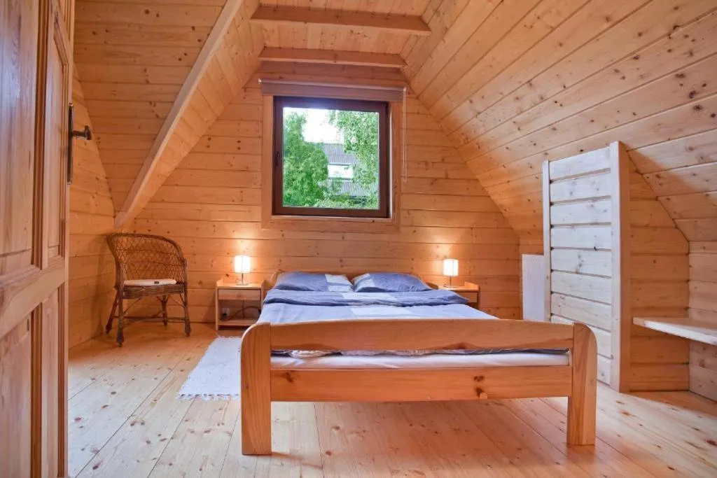 Bed in Apartamenty z kominkiem w Krynicy