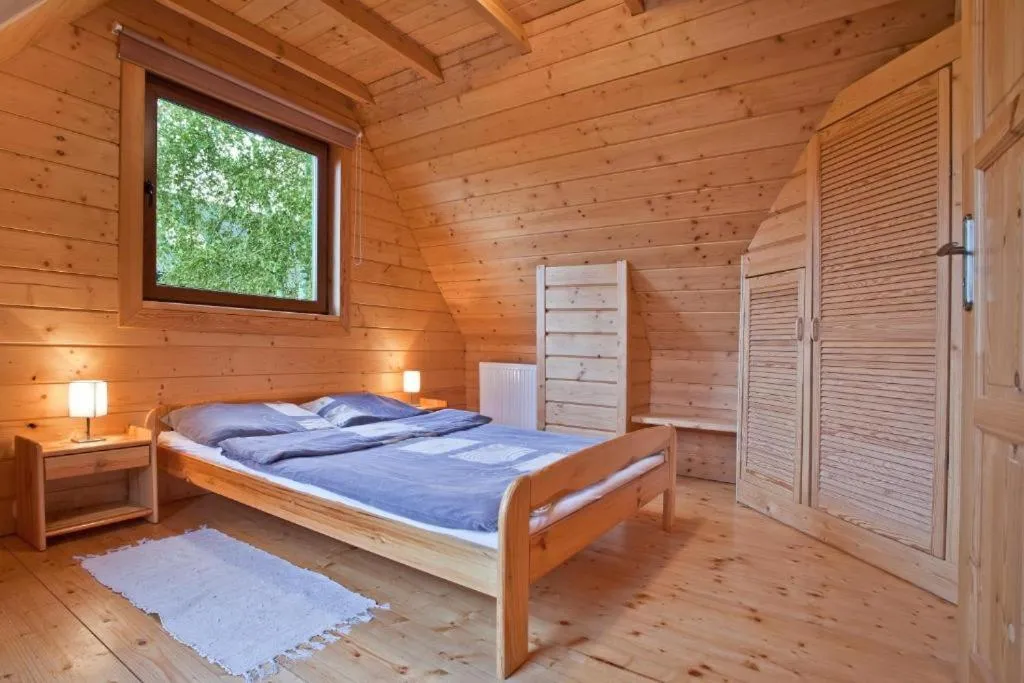 Bed in Apartamenty z kominkiem w Krynicy