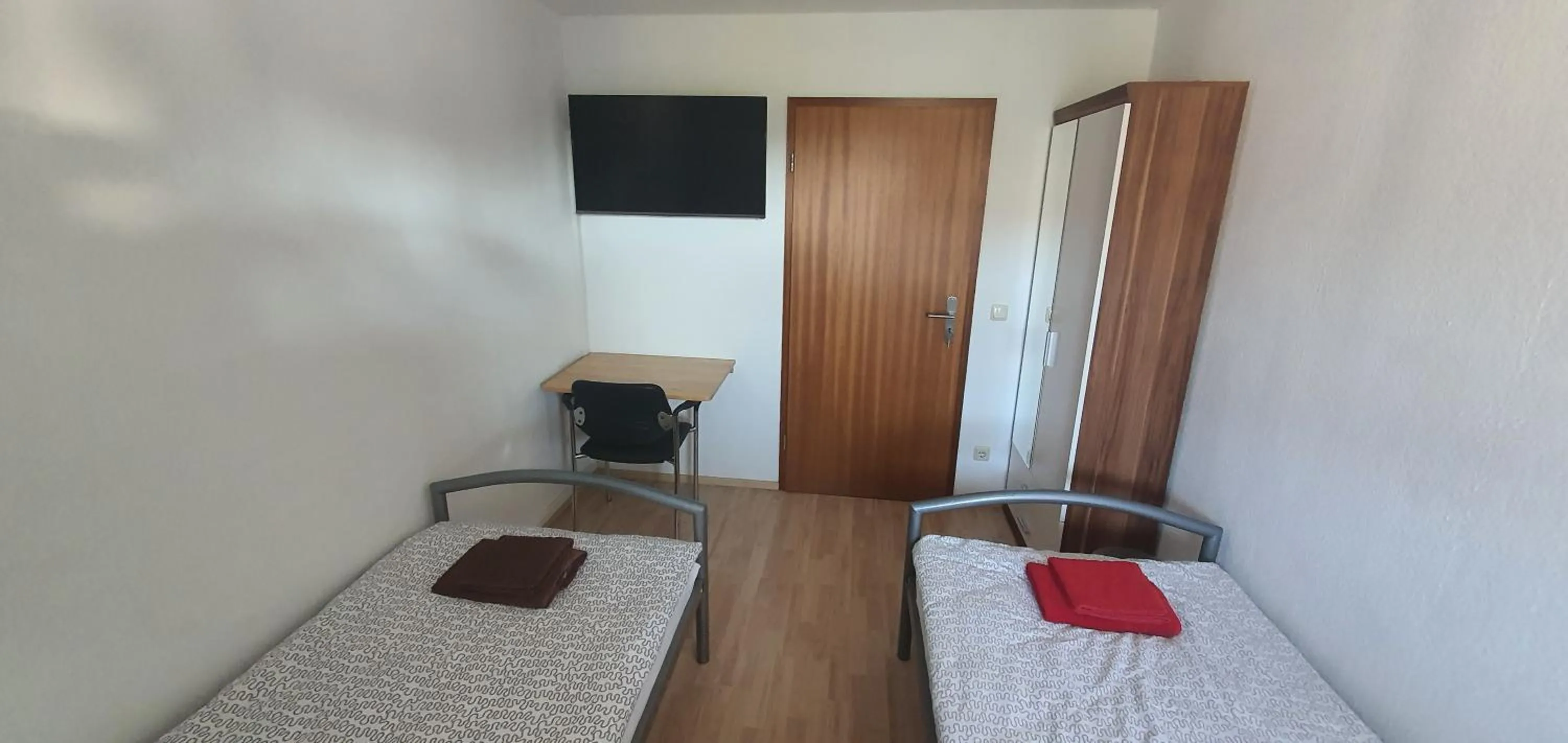 Bedroom, Bed in Apartment Marx