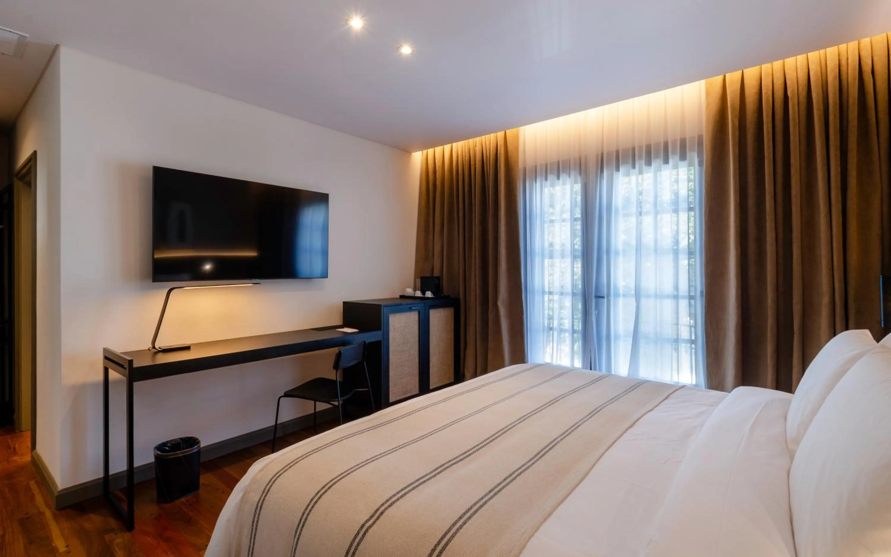 Bedroom, Bed in El Bodeguero Hotel