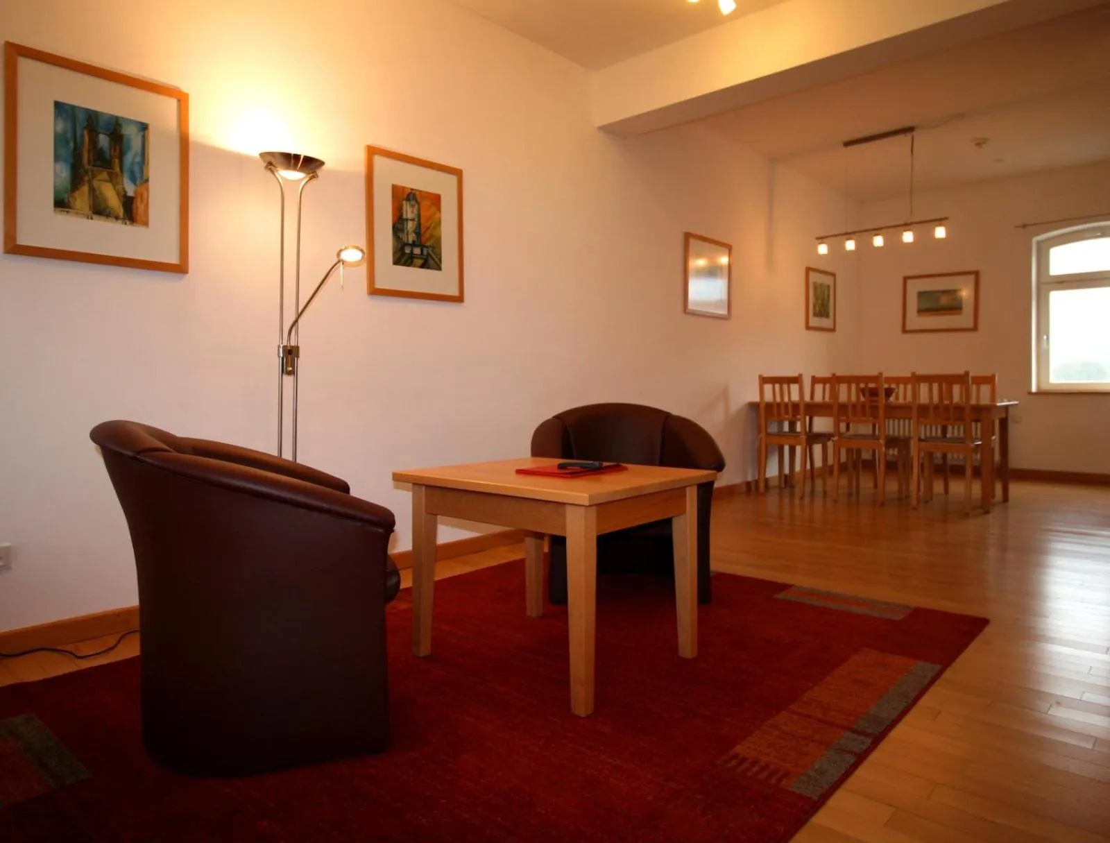 Living room in Biohotel Stiftsgut Wilhelmsglücksbrunn