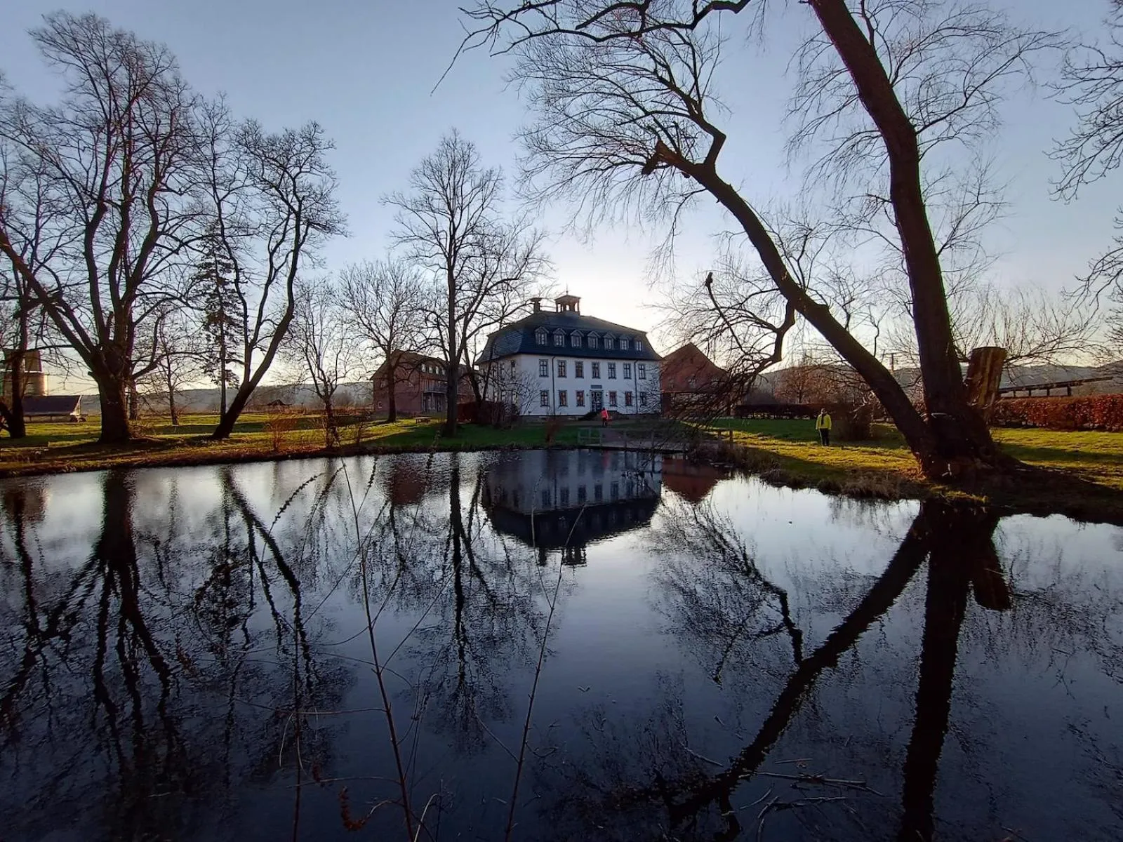 Property building in Biohotel Stiftsgut Wilhelmsglücksbrunn