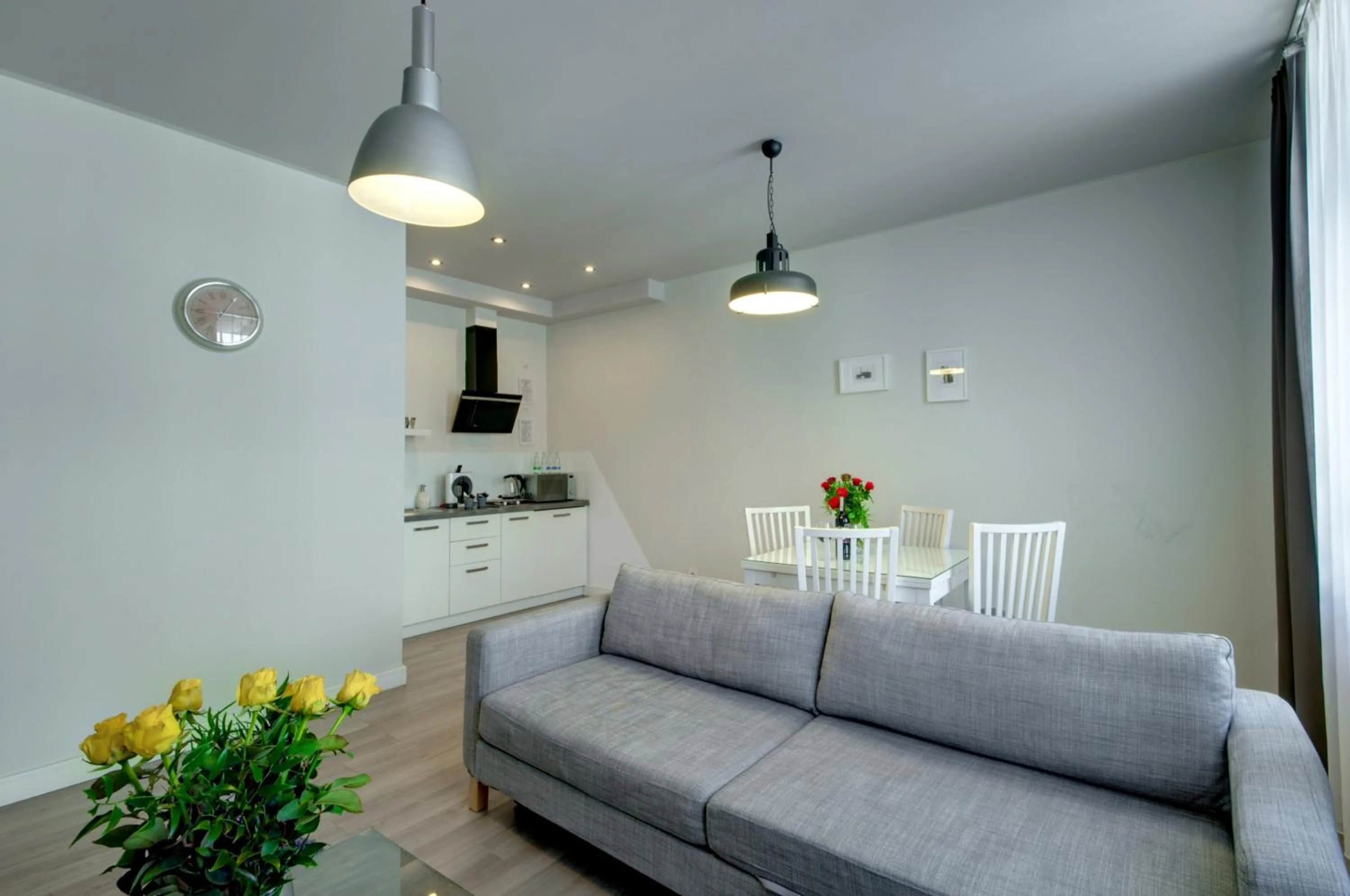 Kitchen or kitchenette in Zamkowa15 Apartments