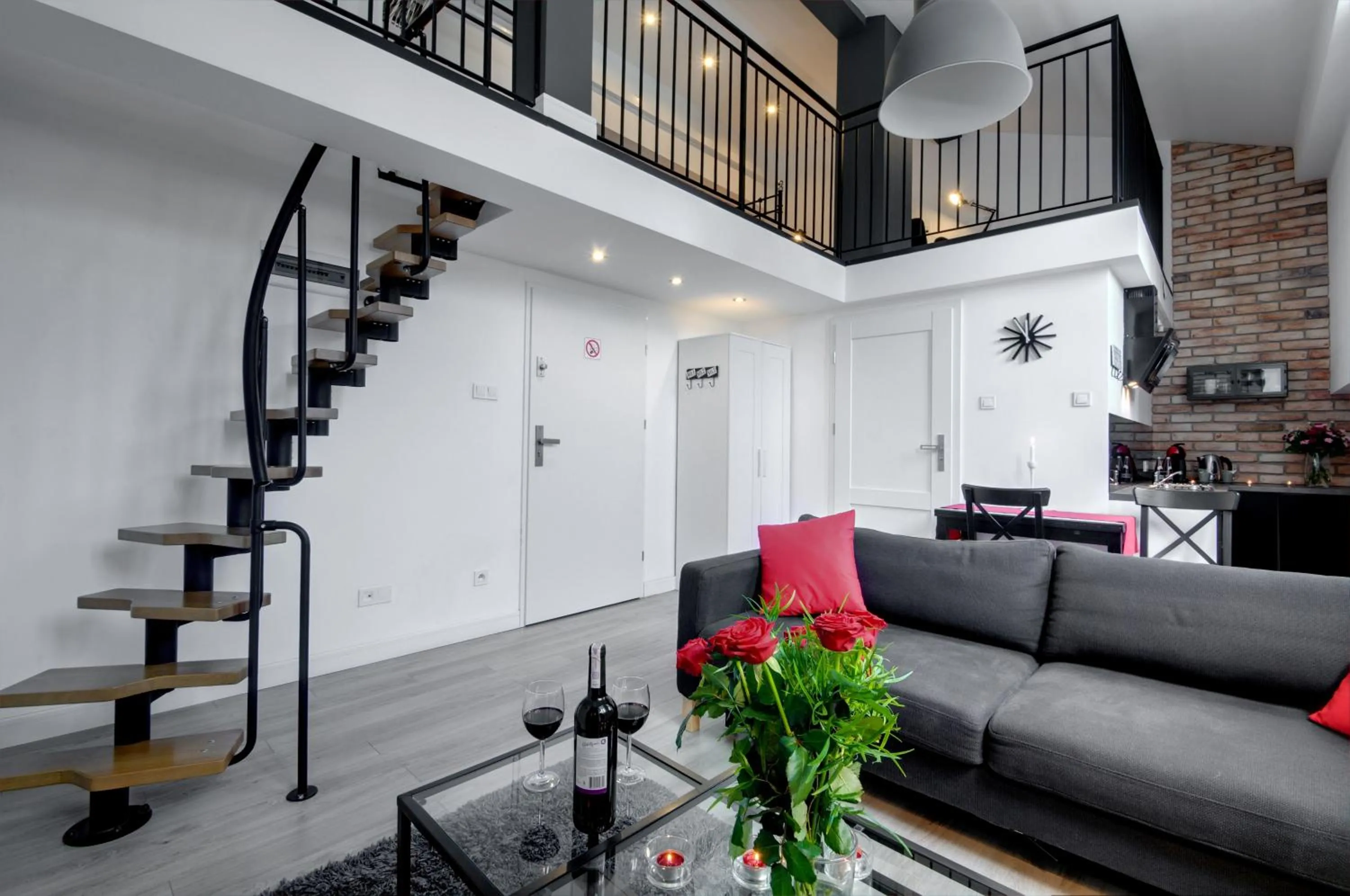 Living room in Zamkowa15 Apartments