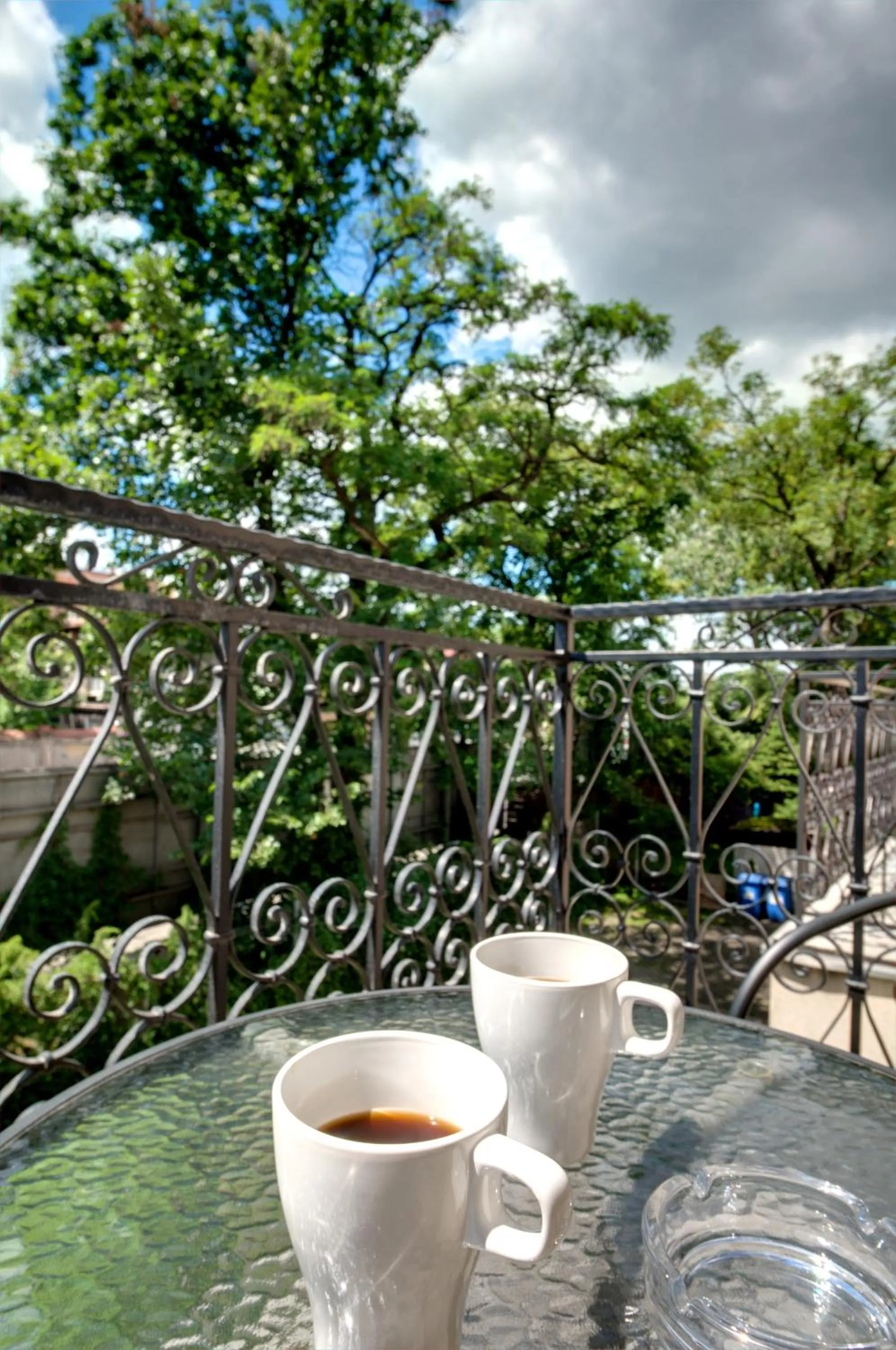 Balcony/Terrace in Zamkowa15 Apartments