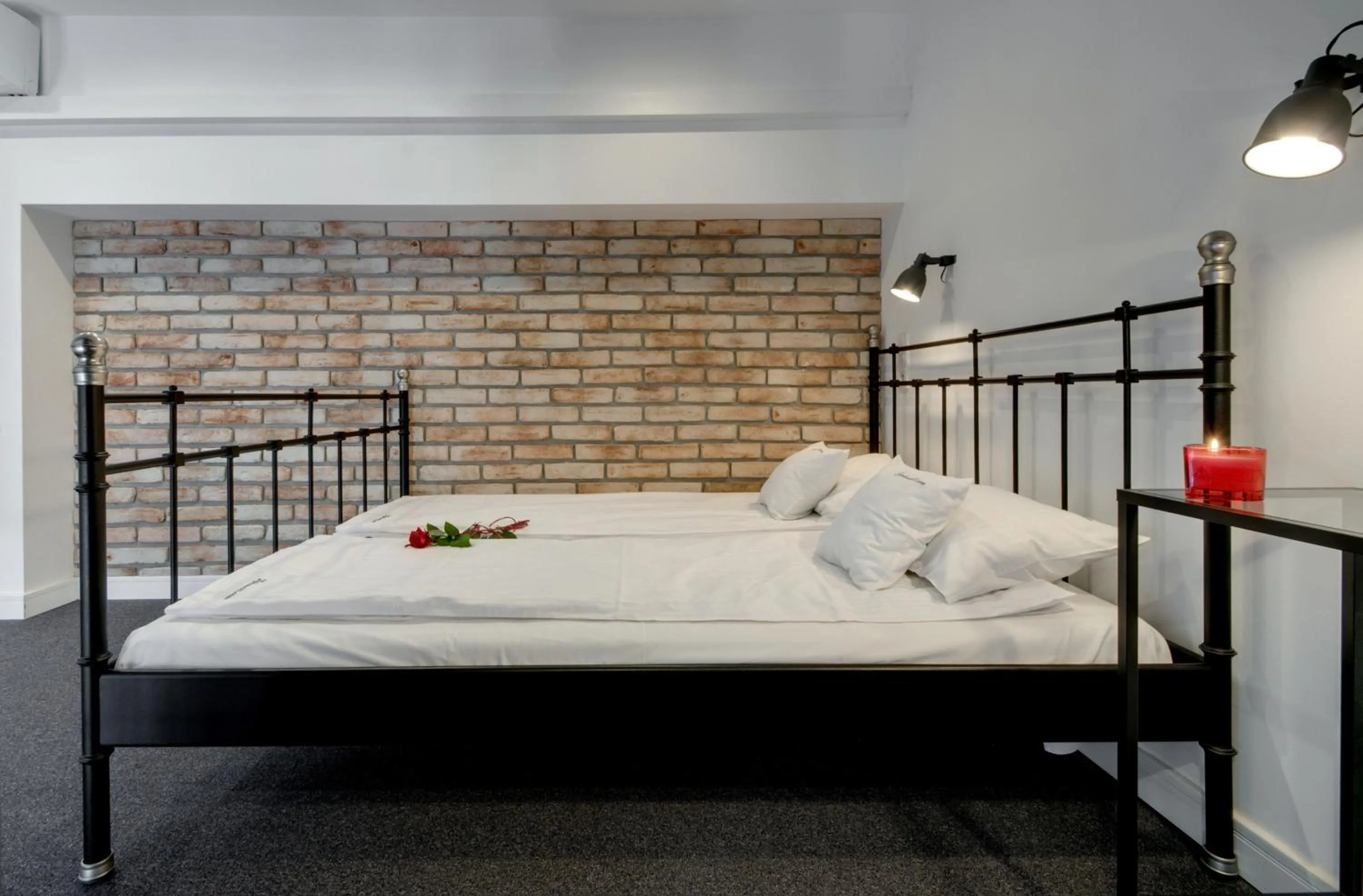 Bedroom, Bed in Zamkowa15 Apartments