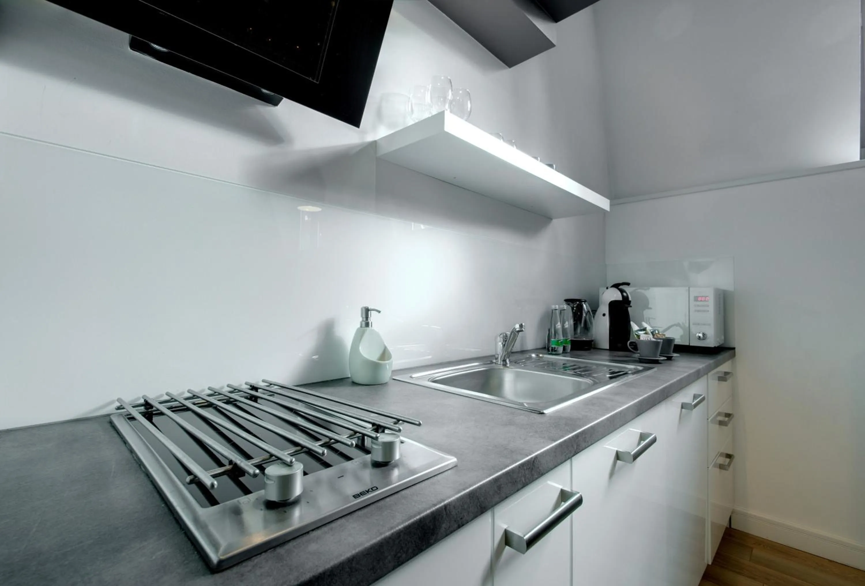 Kitchen or kitchenette in Zamkowa15 Apartments