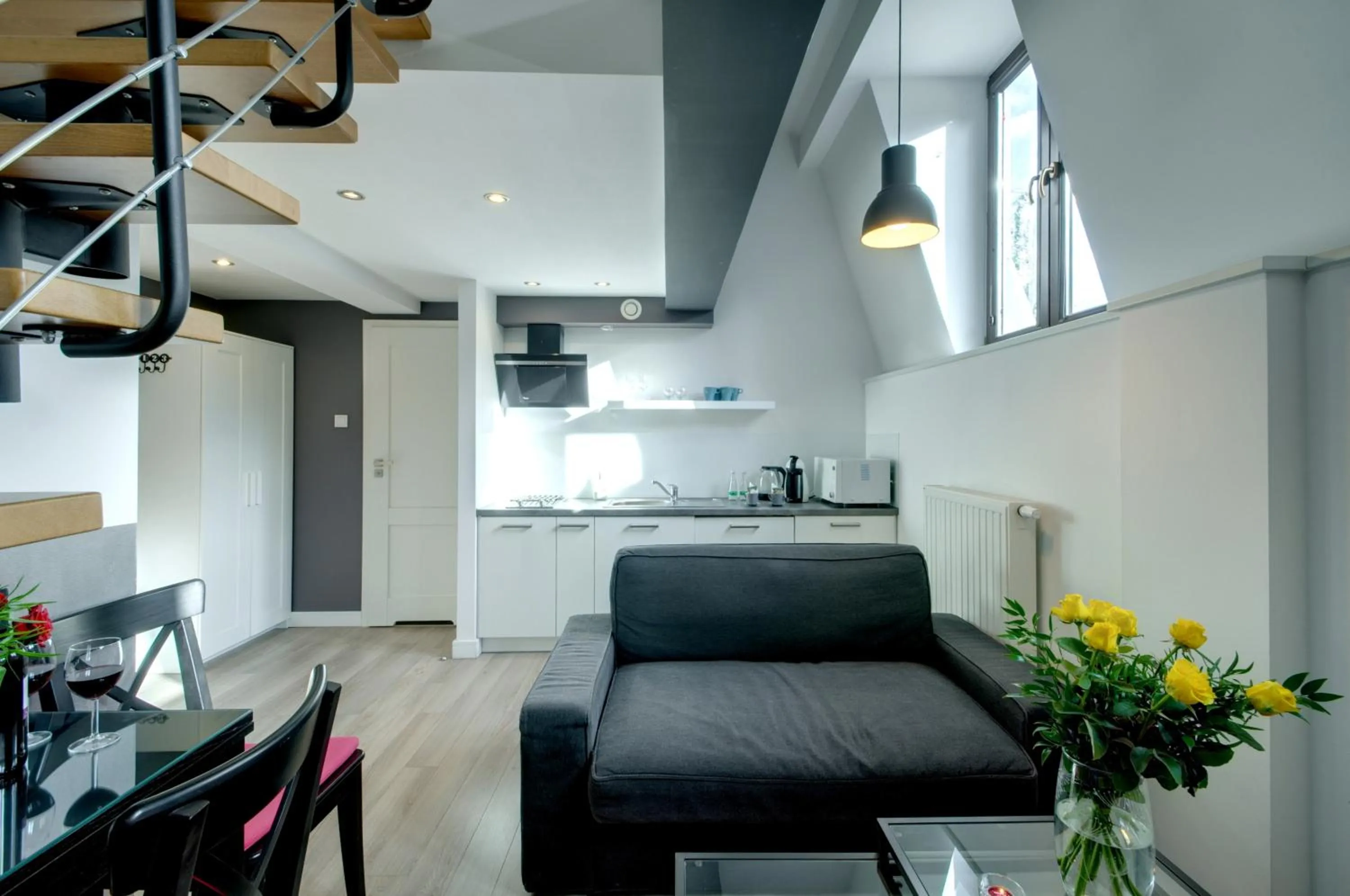 Kitchen or kitchenette in Zamkowa15 Apartments