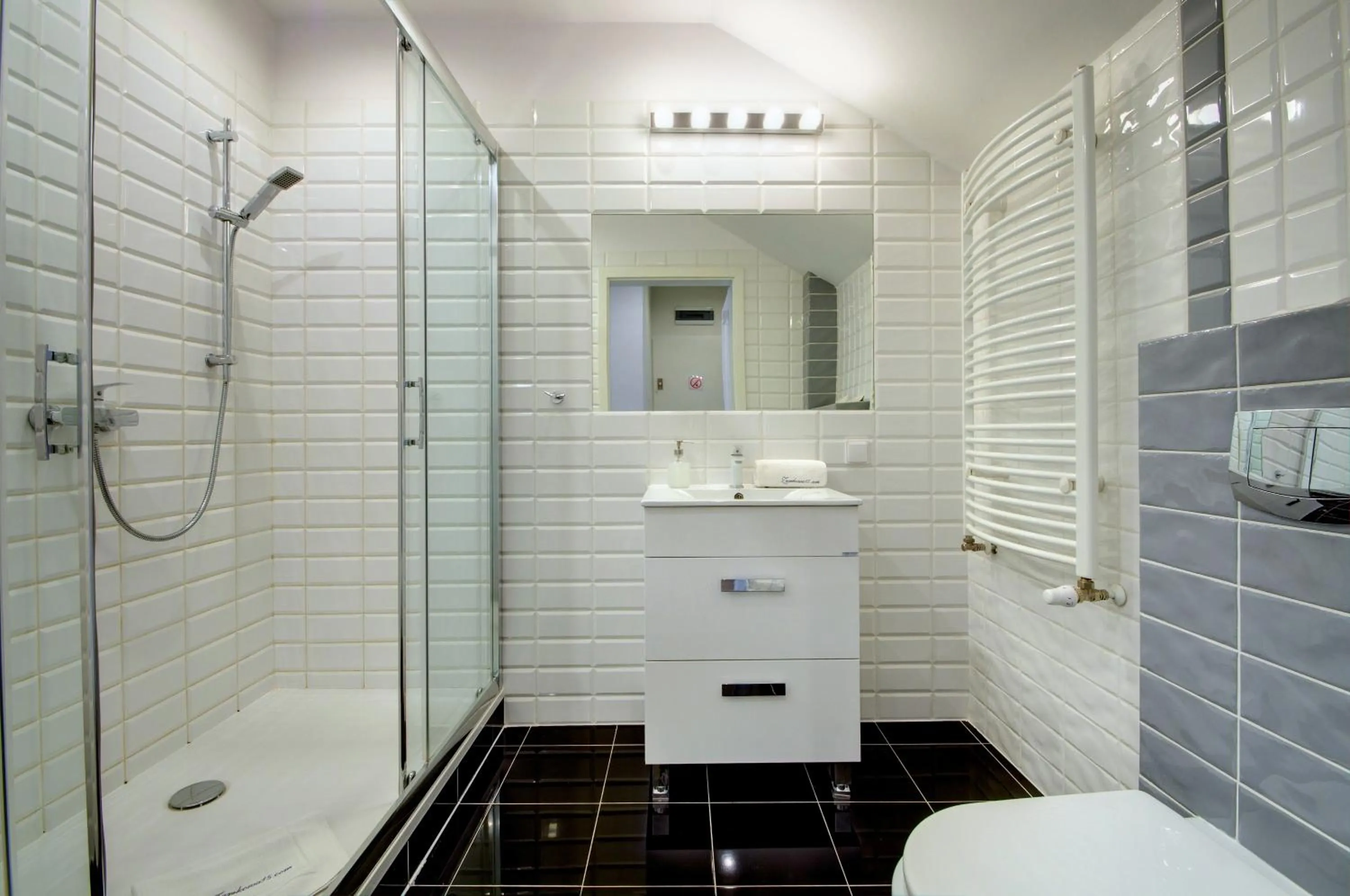 Shower in Zamkowa15 Apartments