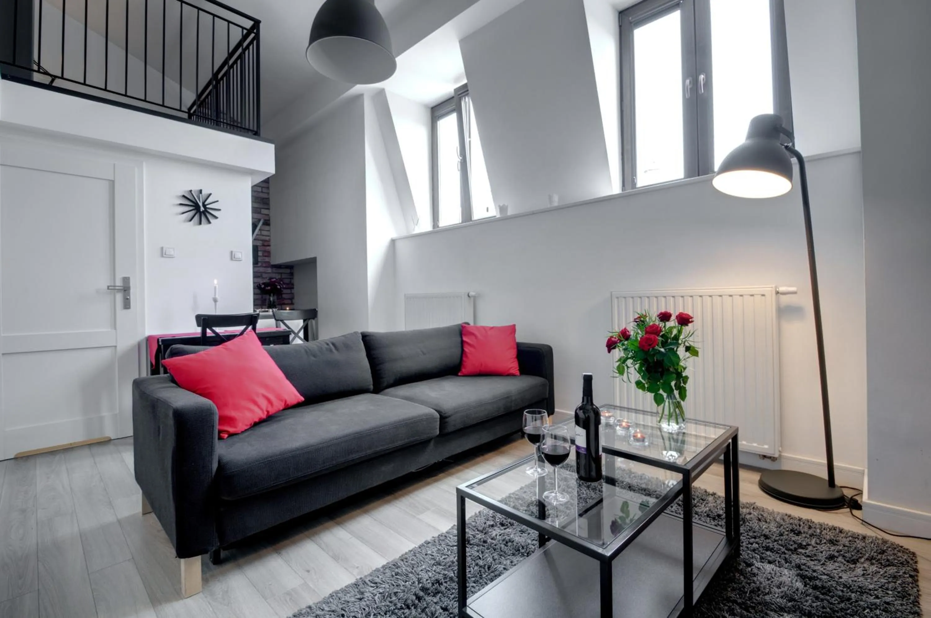 Living room in Zamkowa15 Apartments