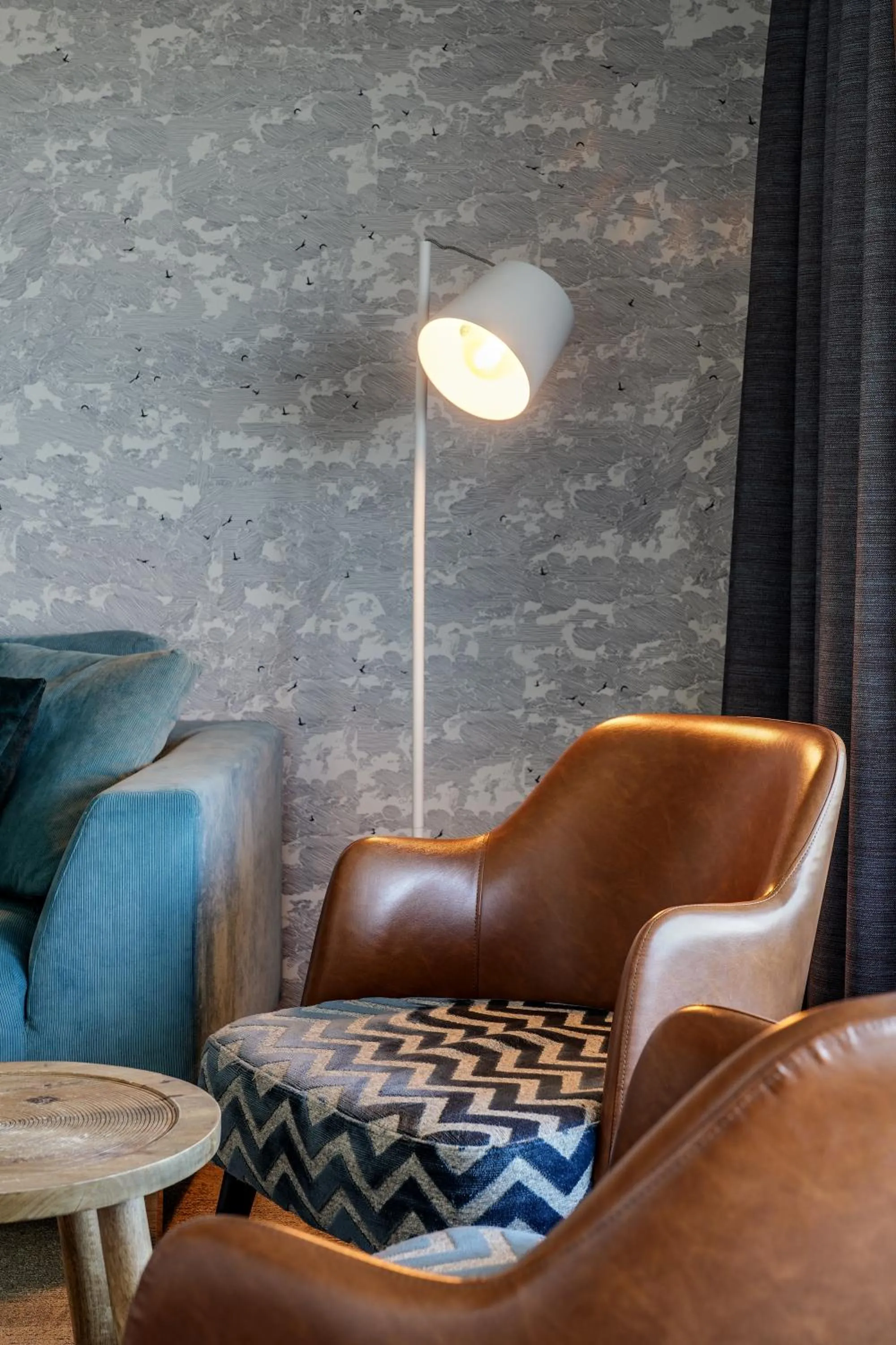 Seating area in Paal 8 Hotel aan Zee