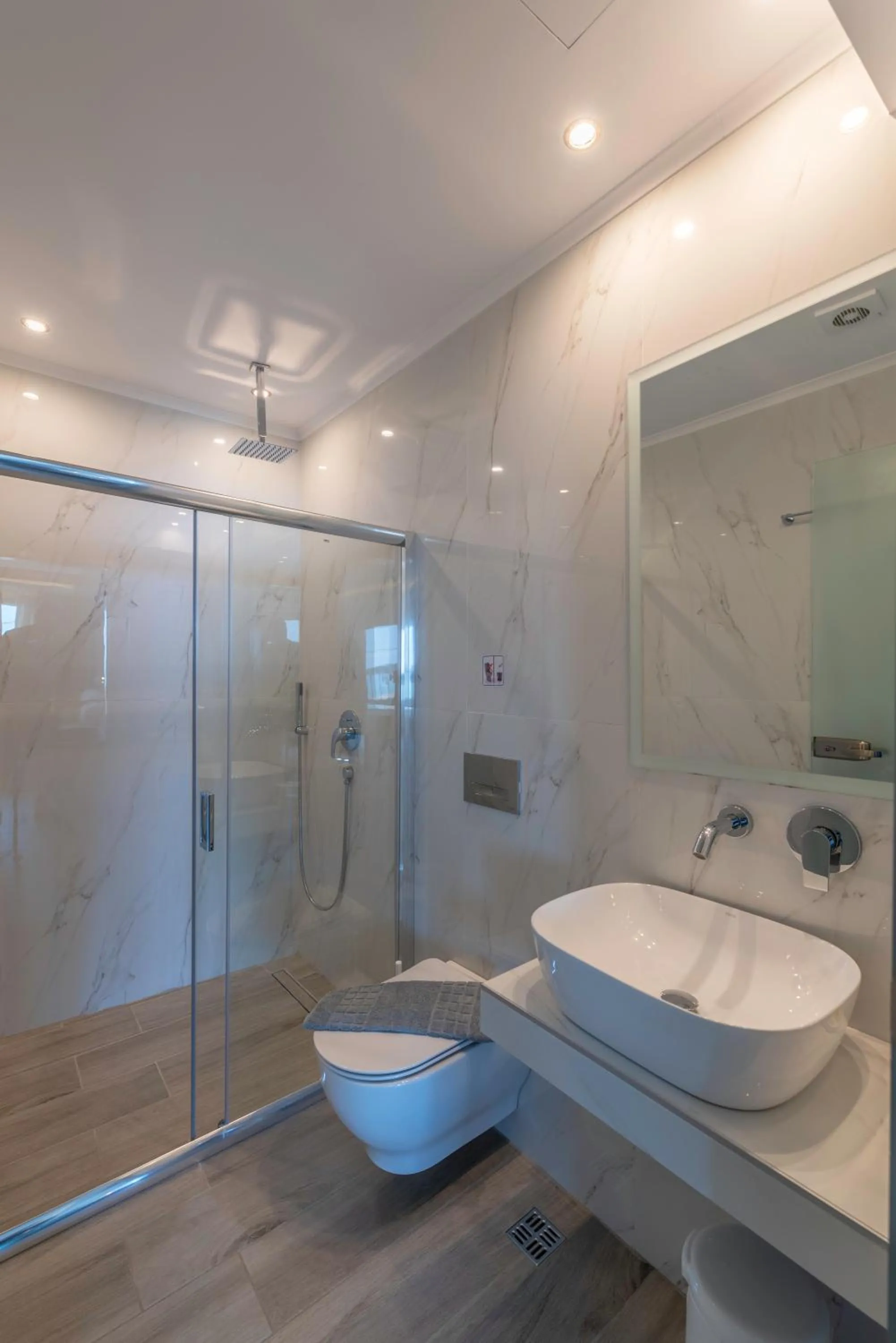 Shower in Sunrise SeaSide Suites