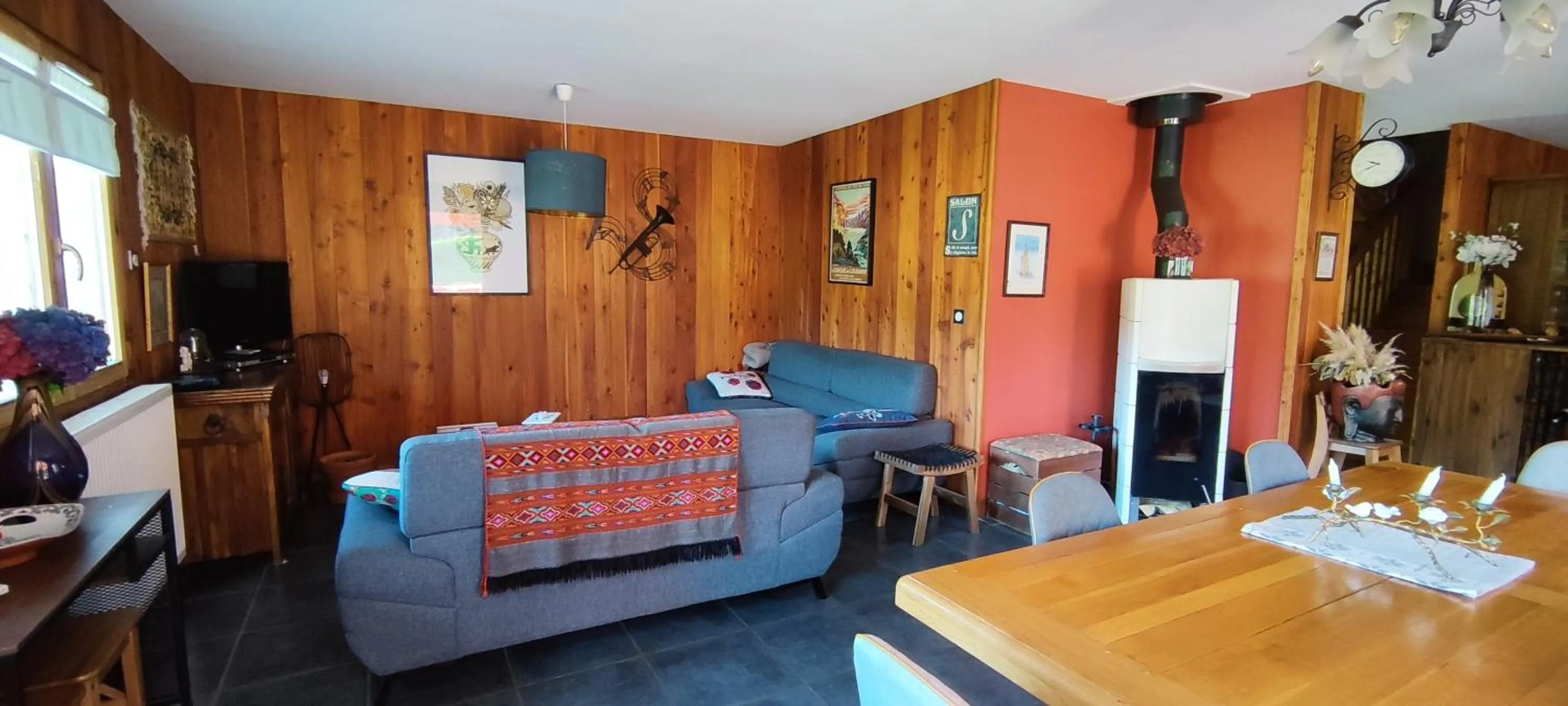 Living room in Maison d'Hôtes Le shorten