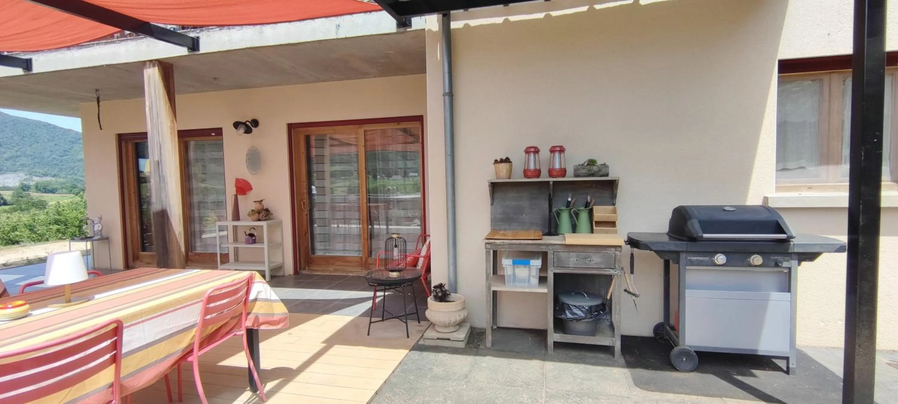 Garden in Maison d'Hôtes Le shorten