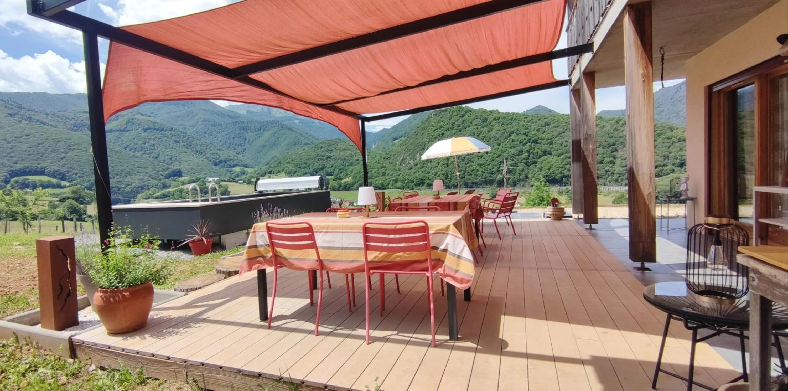 Garden in Maison d'Hôtes Le shorten